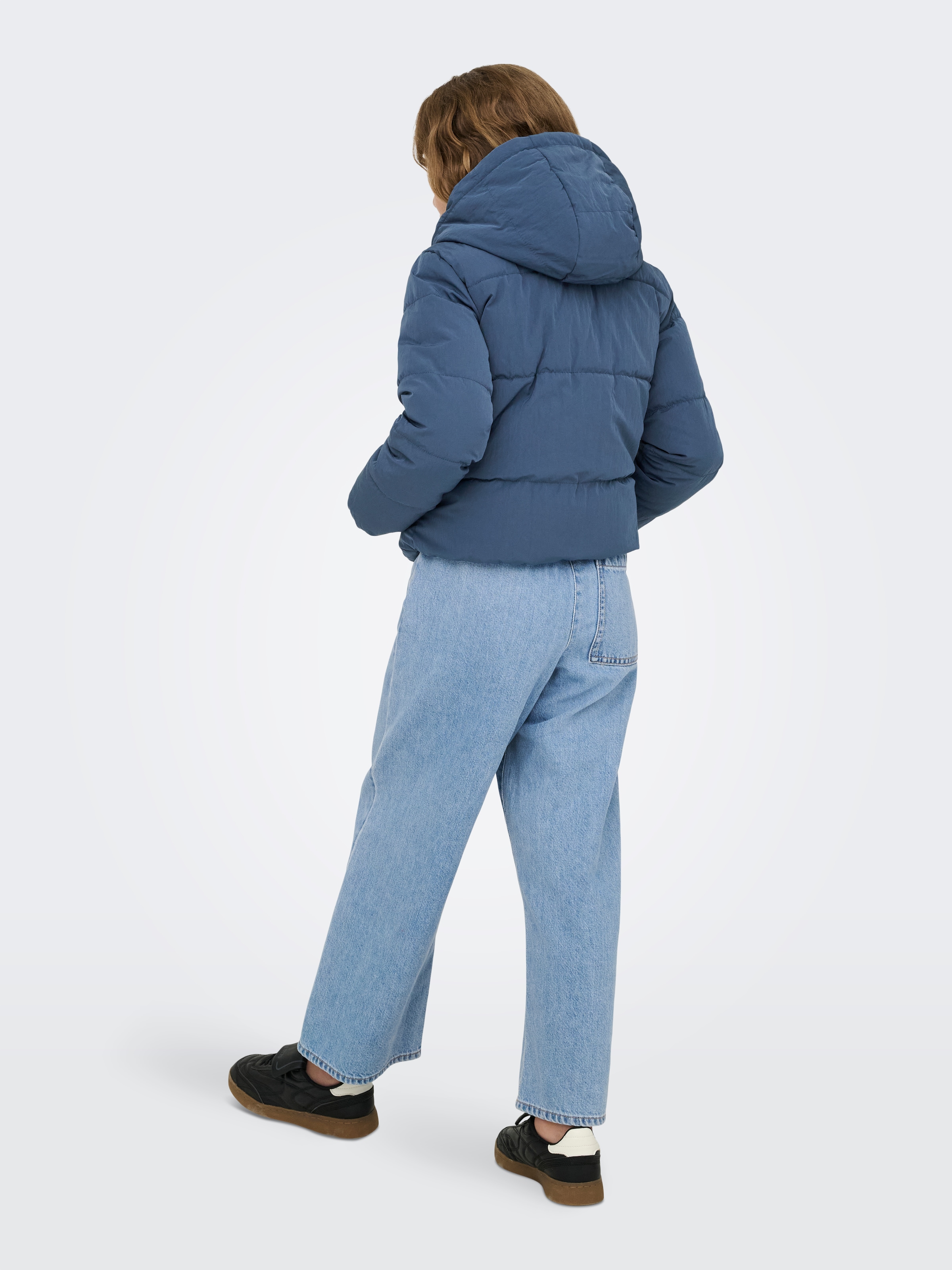 KIDS ONLY Steppjacke »KOGDOLLY SHORT PUFFER JACKET OTW« mit Kapuze mit abnehmbarer Kapuze