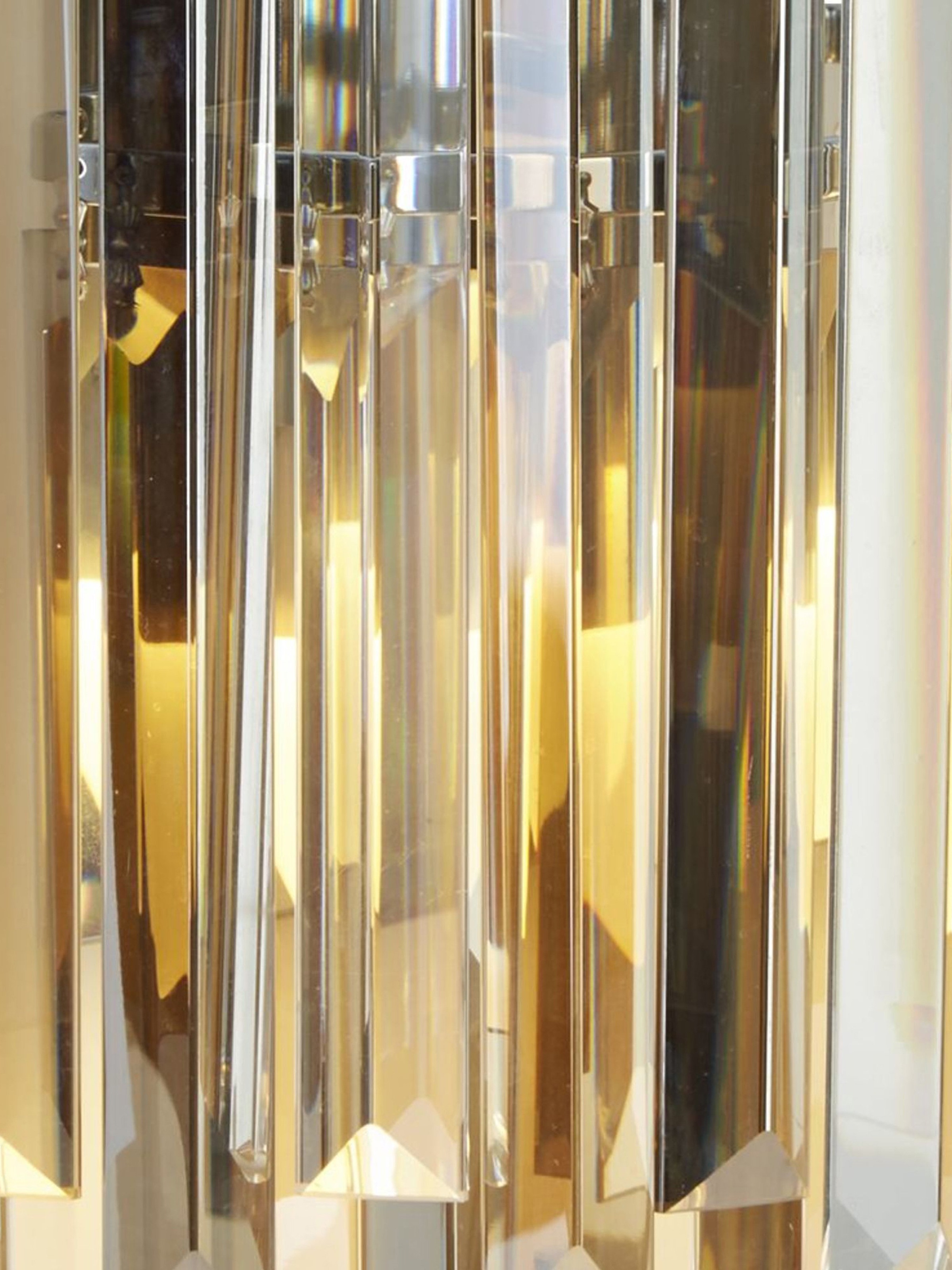 Searchlight LED Bilderleuchte »Clarissa 2Lt Wandlampe - Chrom- und Mischglas« E14 1 Stk.