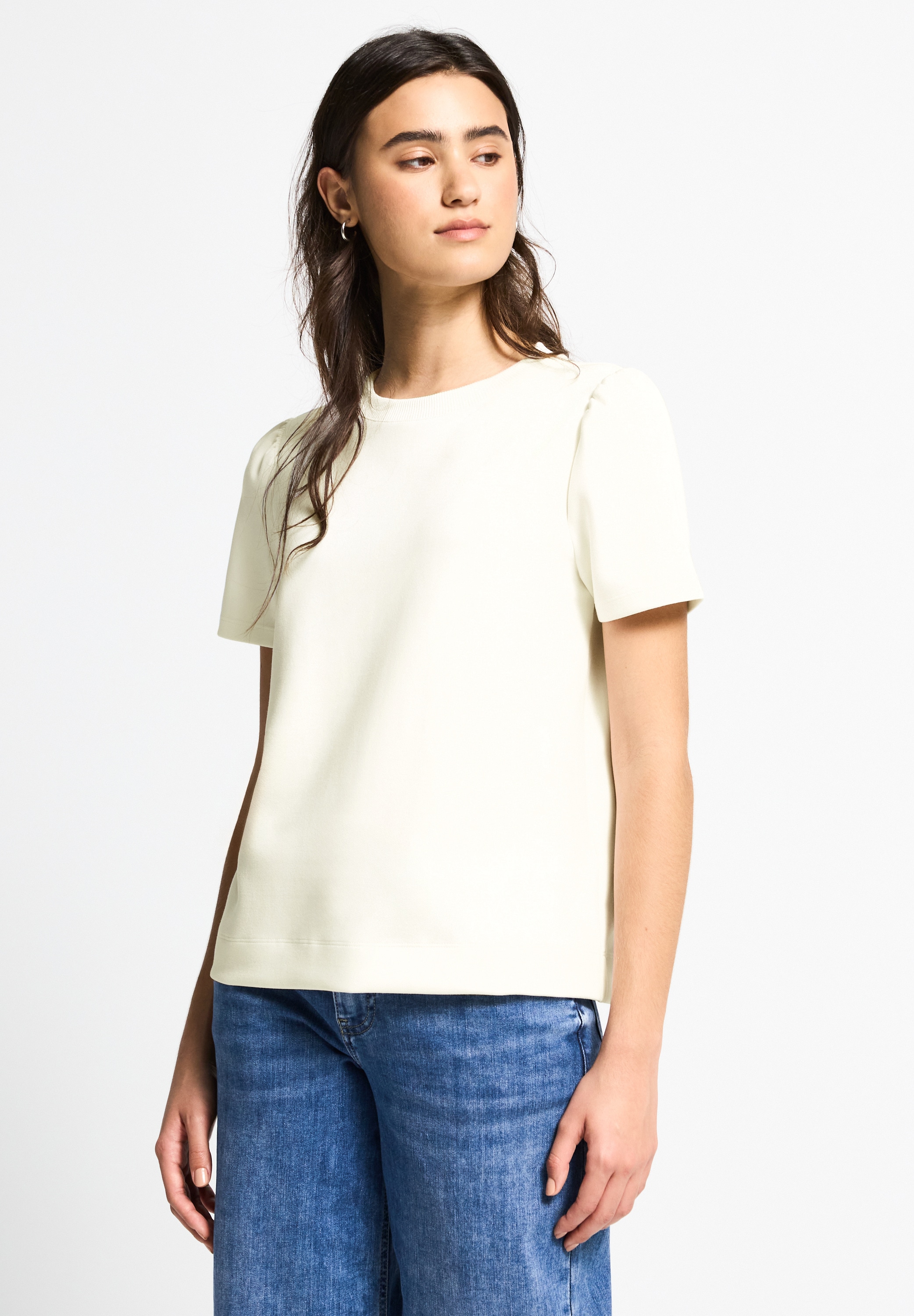 STREET ONE STUDIO T-Shirt, mit Rundhalsausschnitt günstig online kaufen
