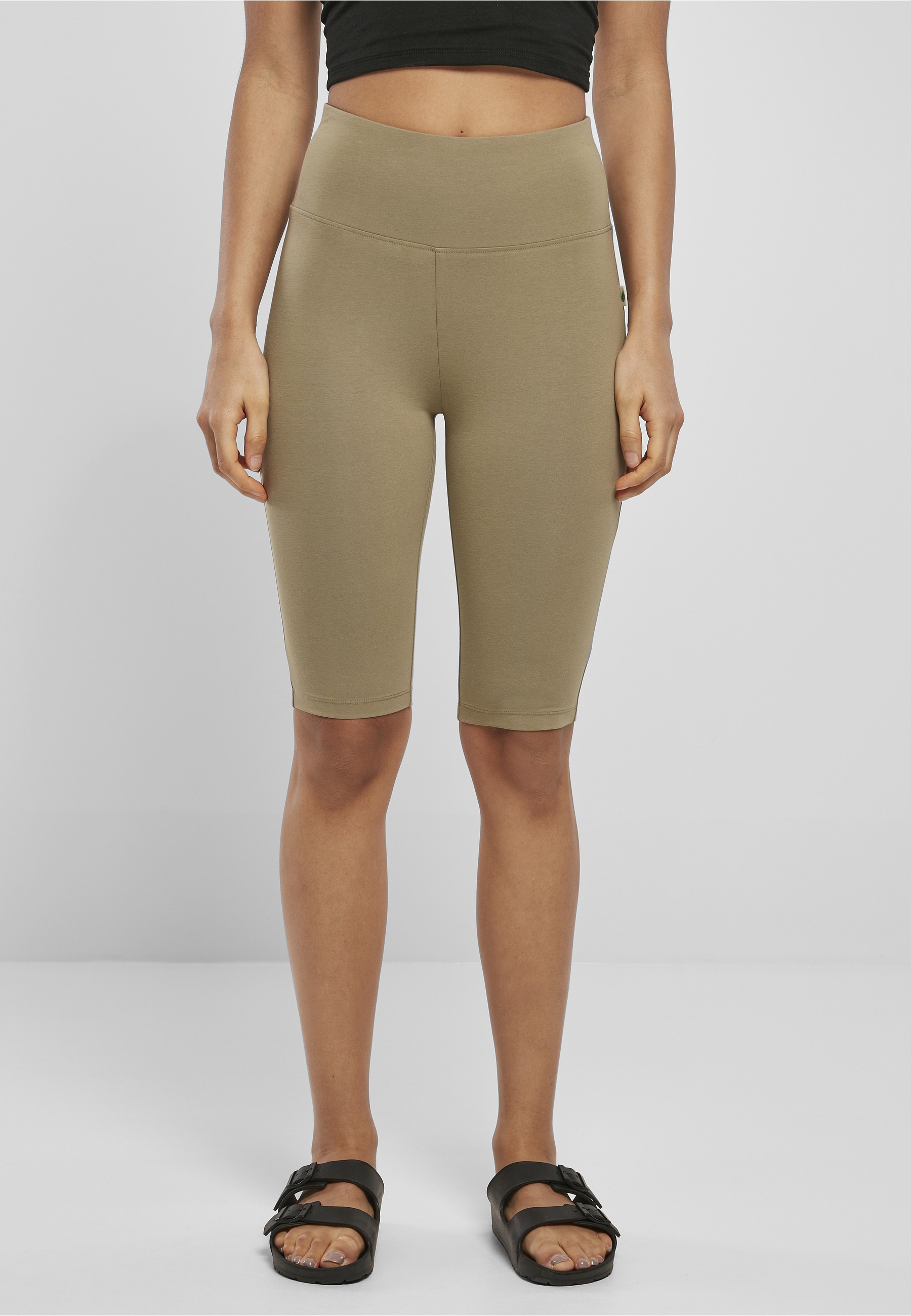 URBAN CLASSICS Fahrradhose »Urban Classics Damen Ladies Organic Stretch Jersey Cycle Shorts«