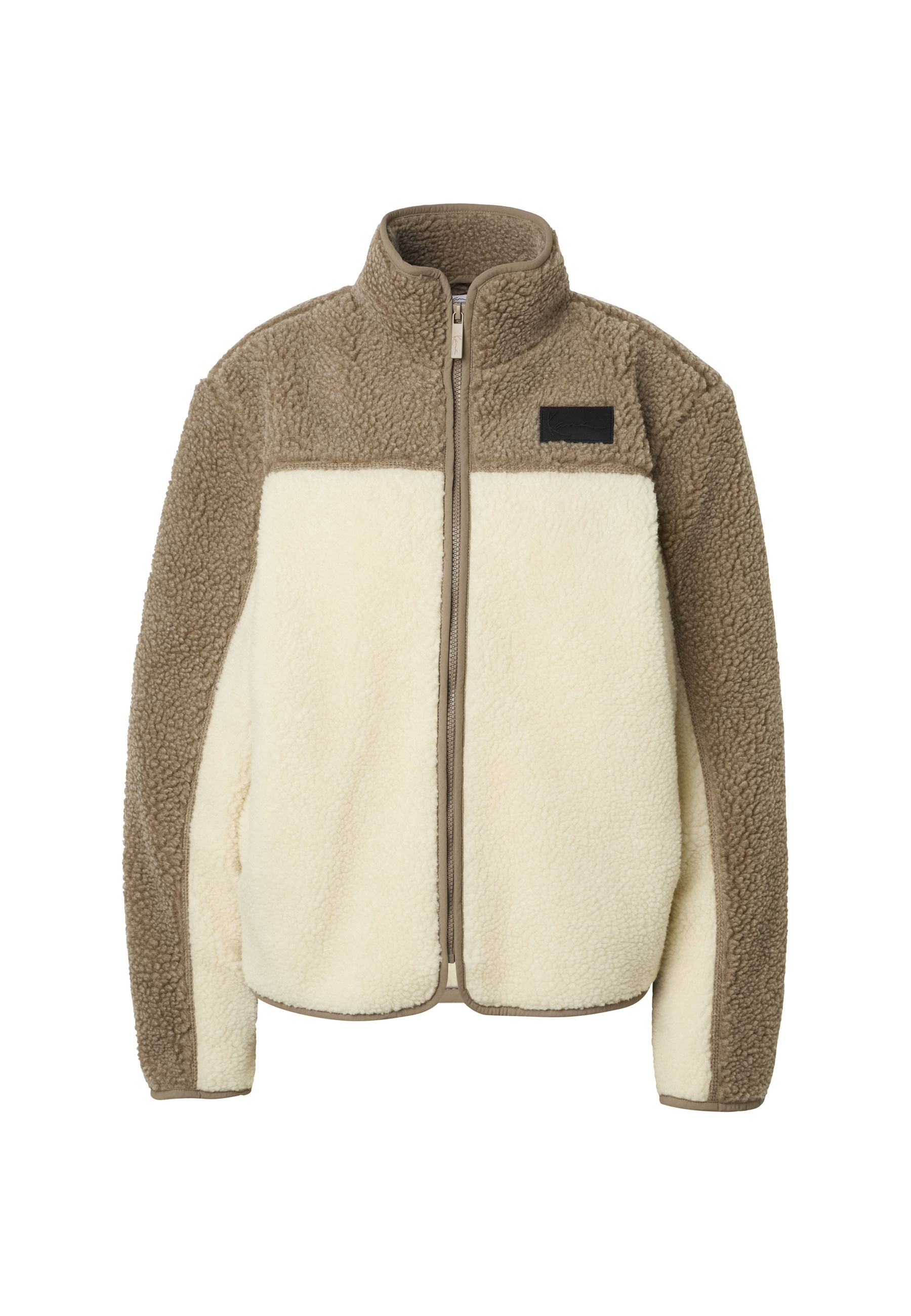 Karl Kani Trainingsjacke "Karl Kani Signature Teddy Trackjacket" 1 Stk. tlg. ohne Kapuze