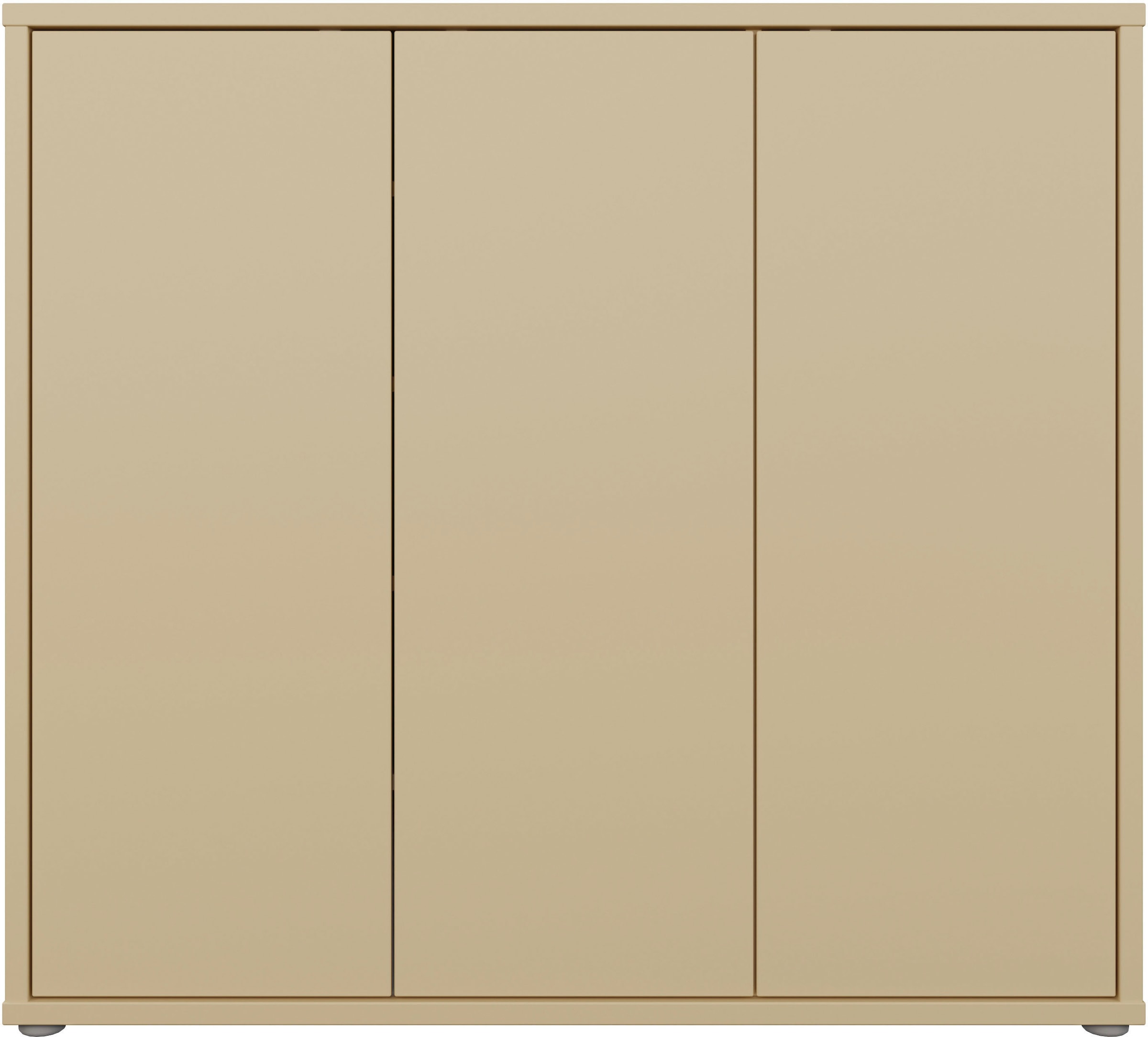 FORTE Schuhschrank »Alice Springs, Schuhschrank, Platz für 20 Paar Schuhe, 3 Türen« B/H/T 109,2/99,1/34,9 cm,  Stauraumschrank, Mehrzweckschrank, grifflose Front, Push to open