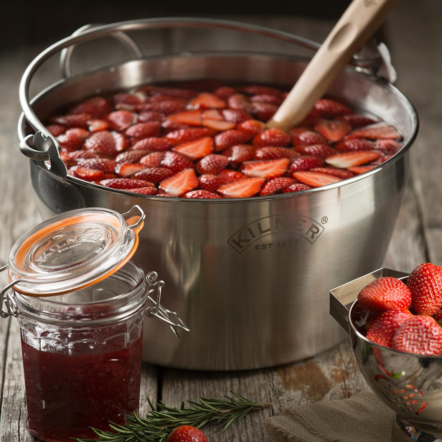 KILNER Einkochtopf, Edelstahl, (1 | kaufen Liter, Induktion 8 BAUR tlg.)