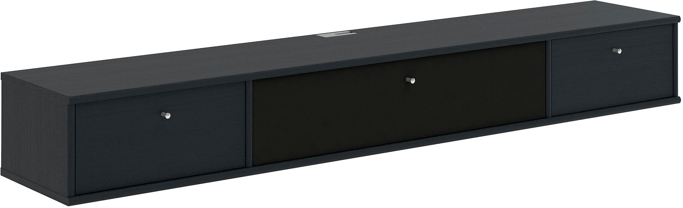 Hammel Furniture TV-Board "Mistral Fernsehschrank, Medienmöbel, Hängend", mit Klappe mit Akustikstoff, Kabeldurchführung