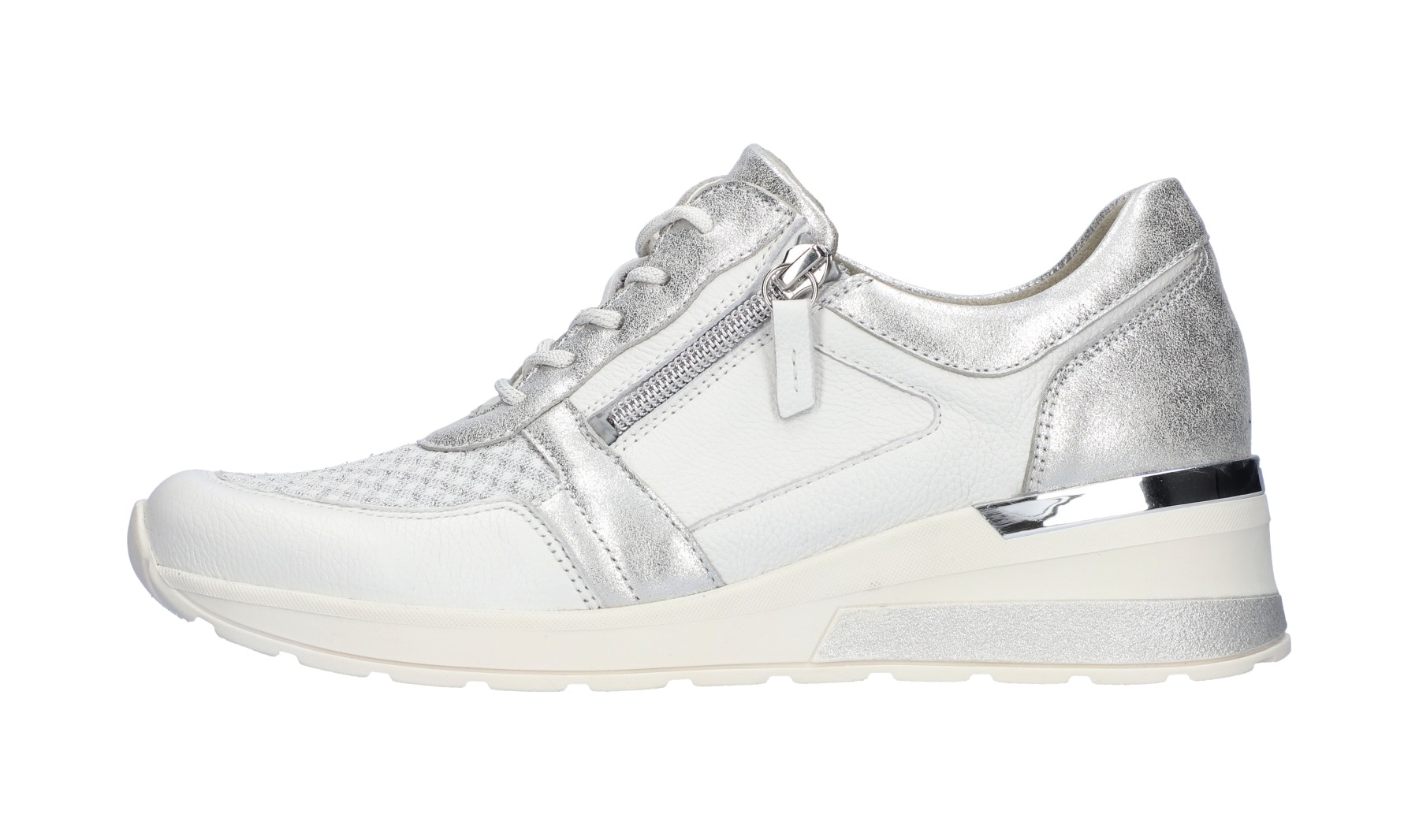 Waldläufer Keilsneaker »H-CLARA«, Schnürer, Halbschuh, Freizeitschuh mit Metallic-Einsatz