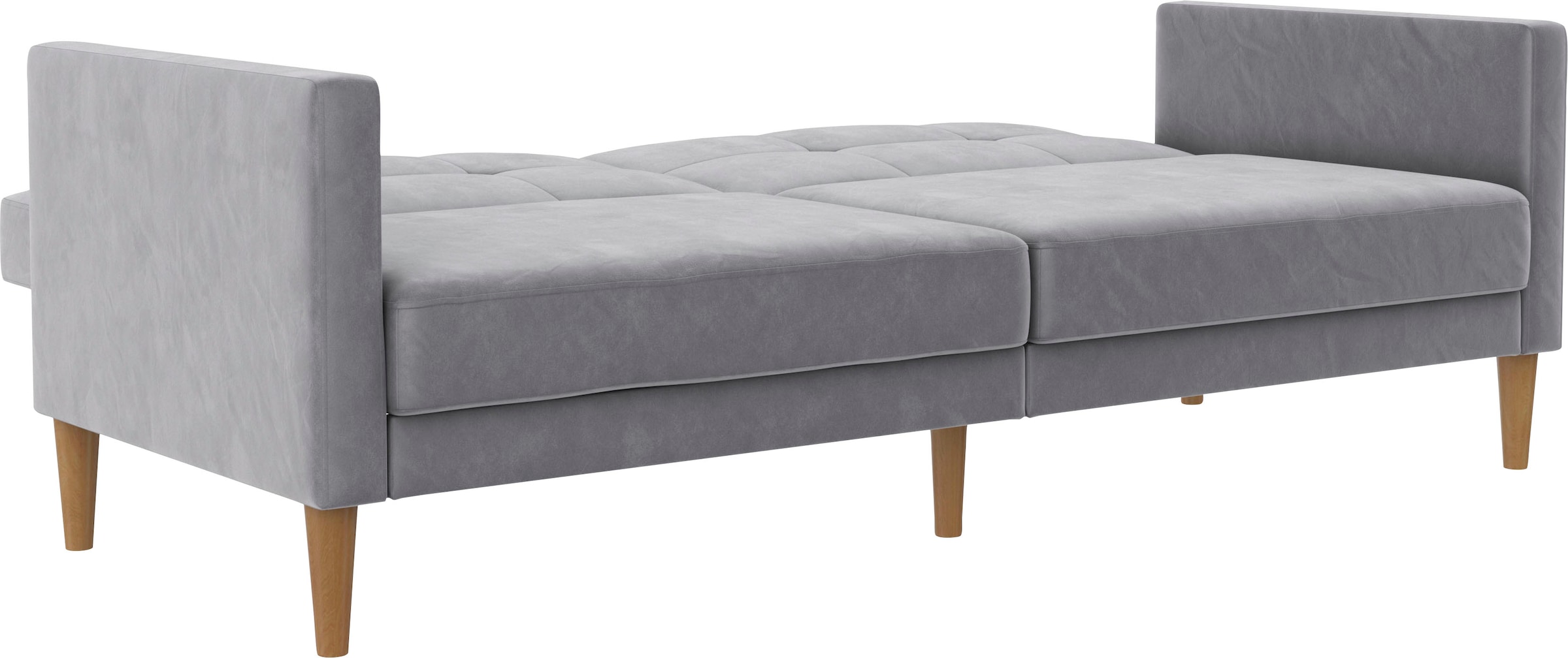 Dorel Home 3-Sitzer »Lilly«, Bett-Funktion, Rückenlehne 3-fach verstellbar, Sitzhöhe 43 cm