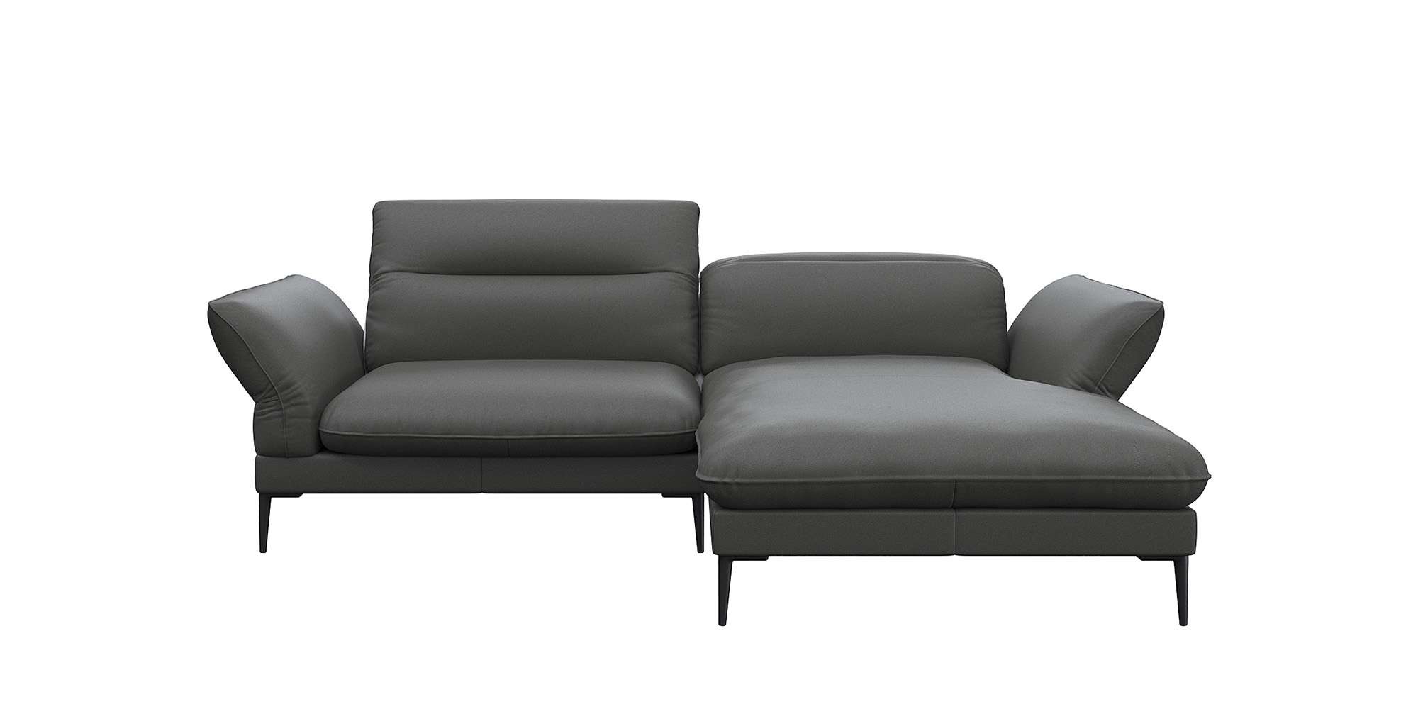 FLEXLUX "Salino, Funktionssofa mit Recamiere, Relaxsofa, Ecksofa" Sofa mit günstig online kaufen