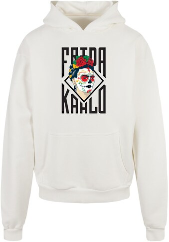 Kapuzensweatshirt »Merchcode Herren Frida Kahlo - Lettering Ultra Heavy Hoody«, (1 tlg.)