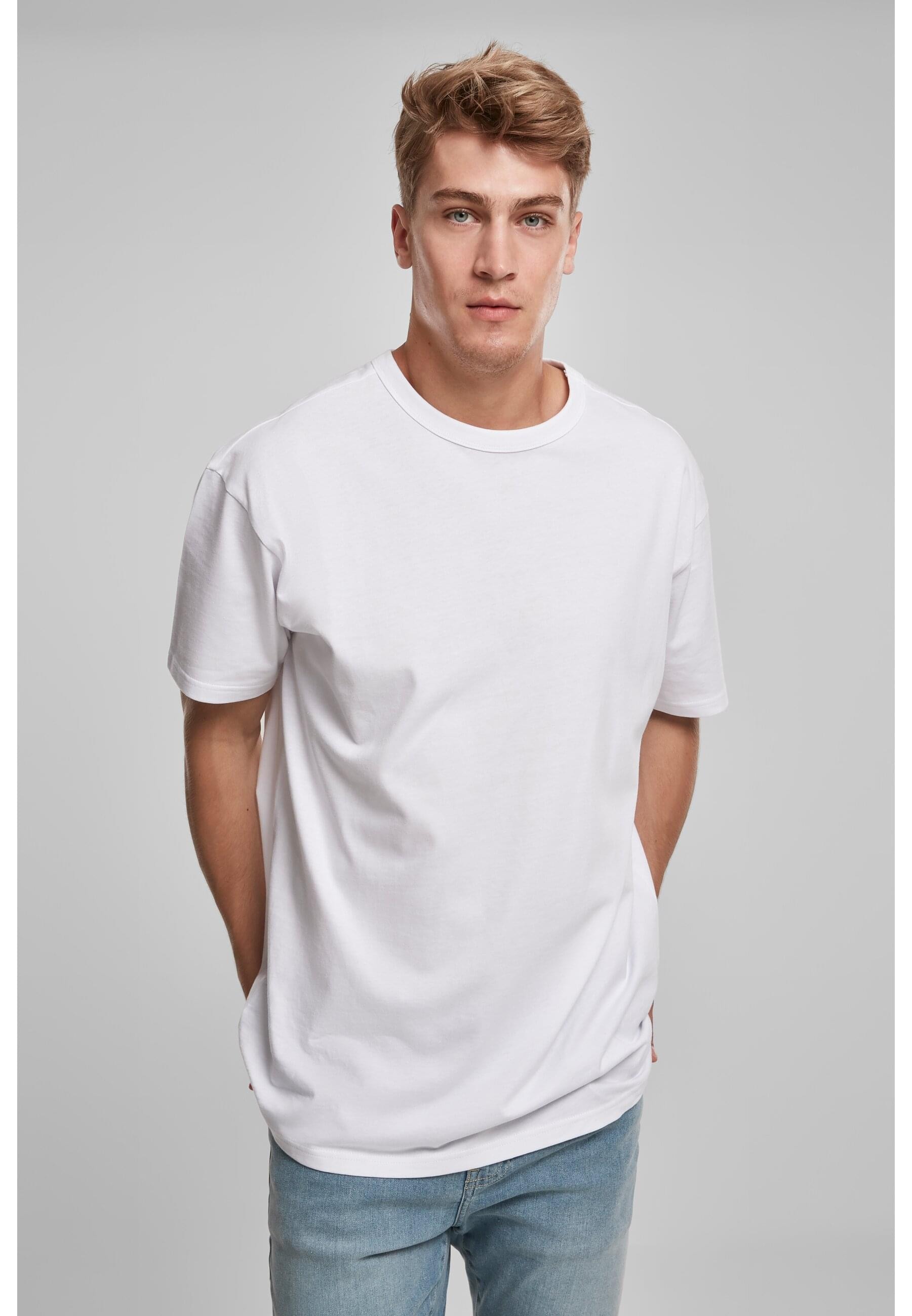 URBAN CLASSICS Kurzarmshirt »Urban Classics Herren Organic Basic Tee 2-Pack«, (1 tlg.)