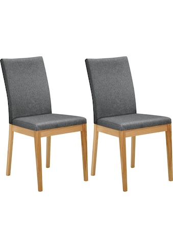 SCHÖSSWENDER Stuhl »Roberto«, (Set), 2 St., Polyester, Gestell aus Massivholz kaufen