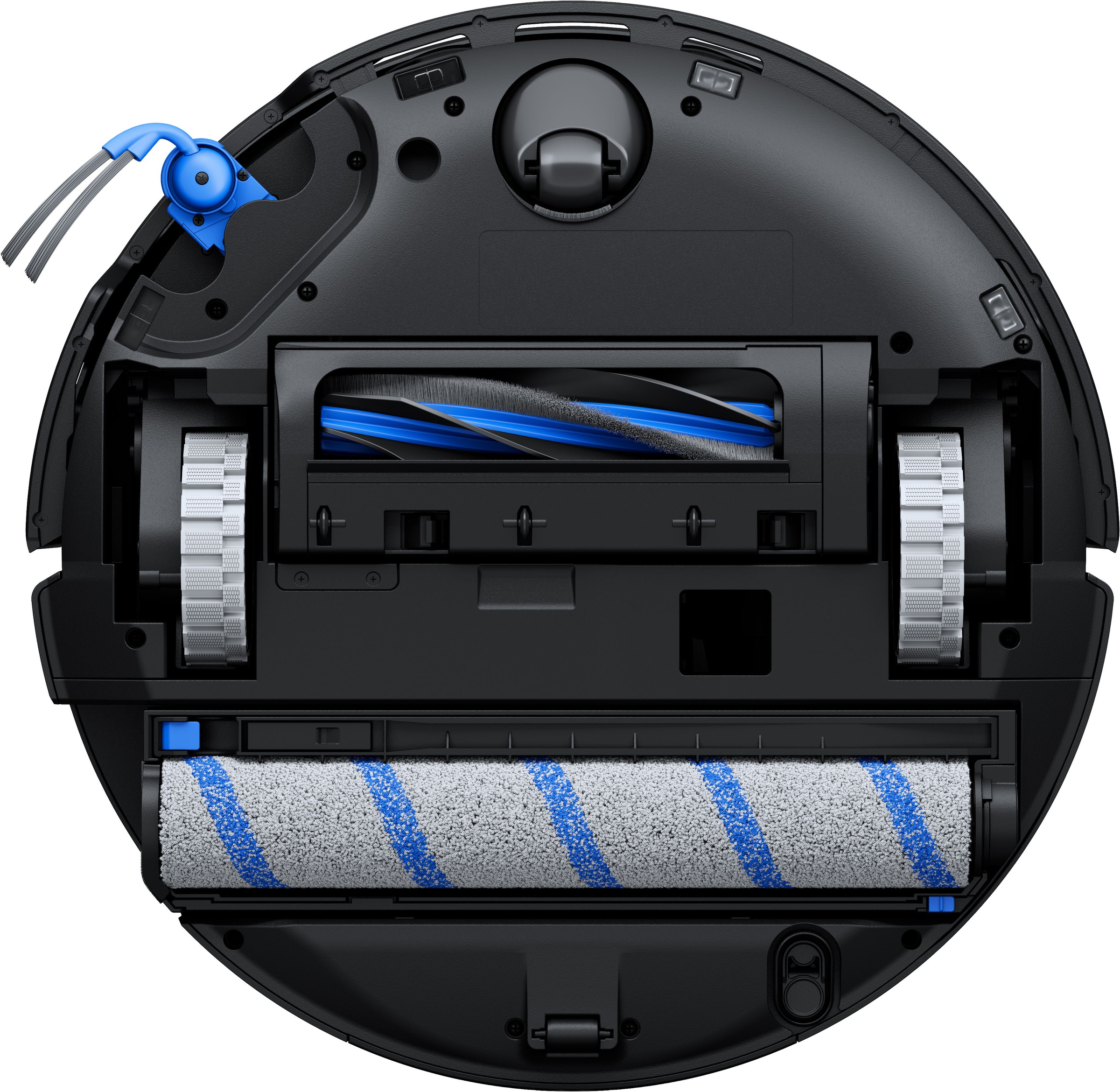 ECOVACS Nass-Trocken-Saugroboter »DEEBOT X12S, inkl. OmniCyclone Station« 27.000 Pa + 53 AW Saugleistung, 27cm Wischrolle