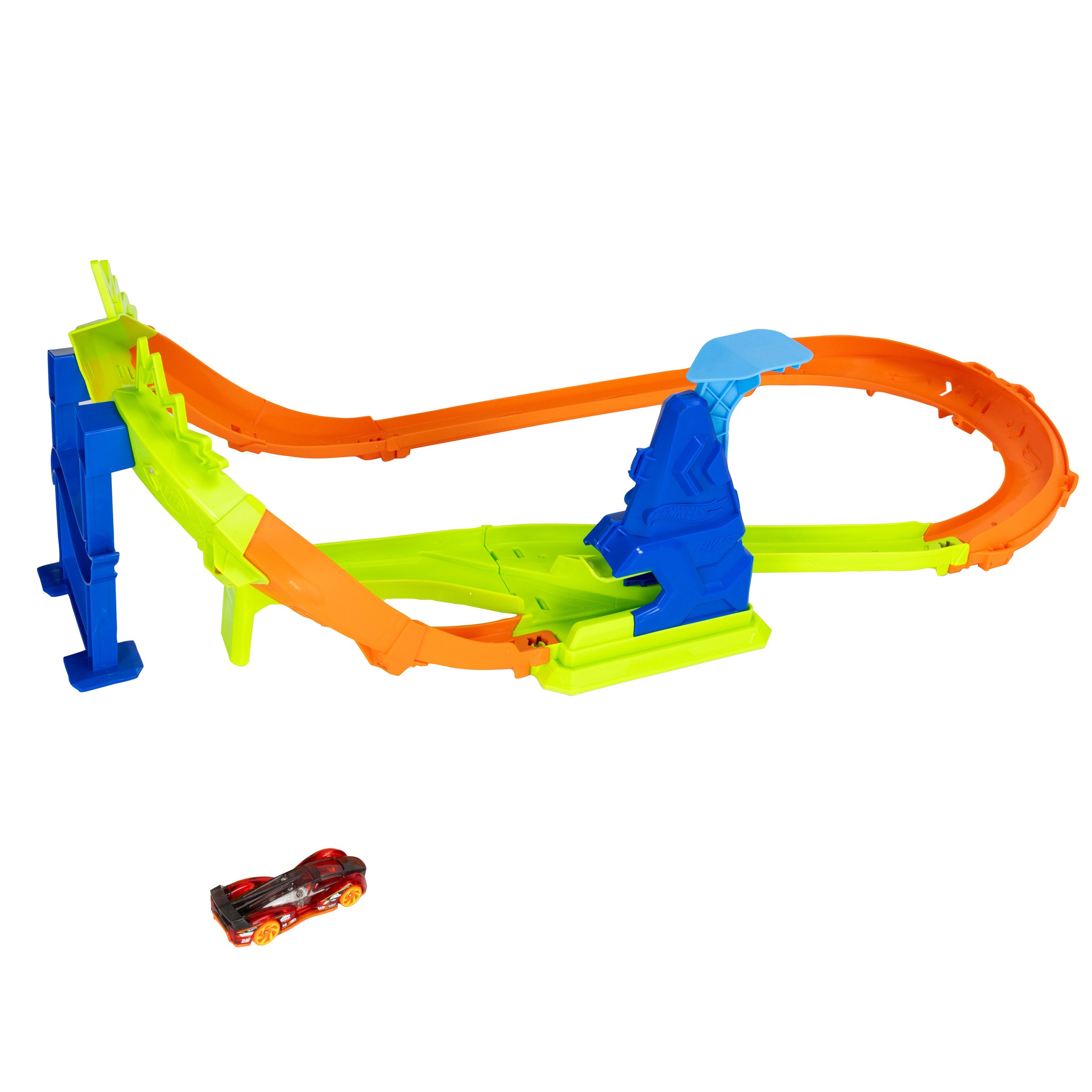 Hot Wheels Autorennbahn »Stunt Tracks, Championship Circut Challenge«