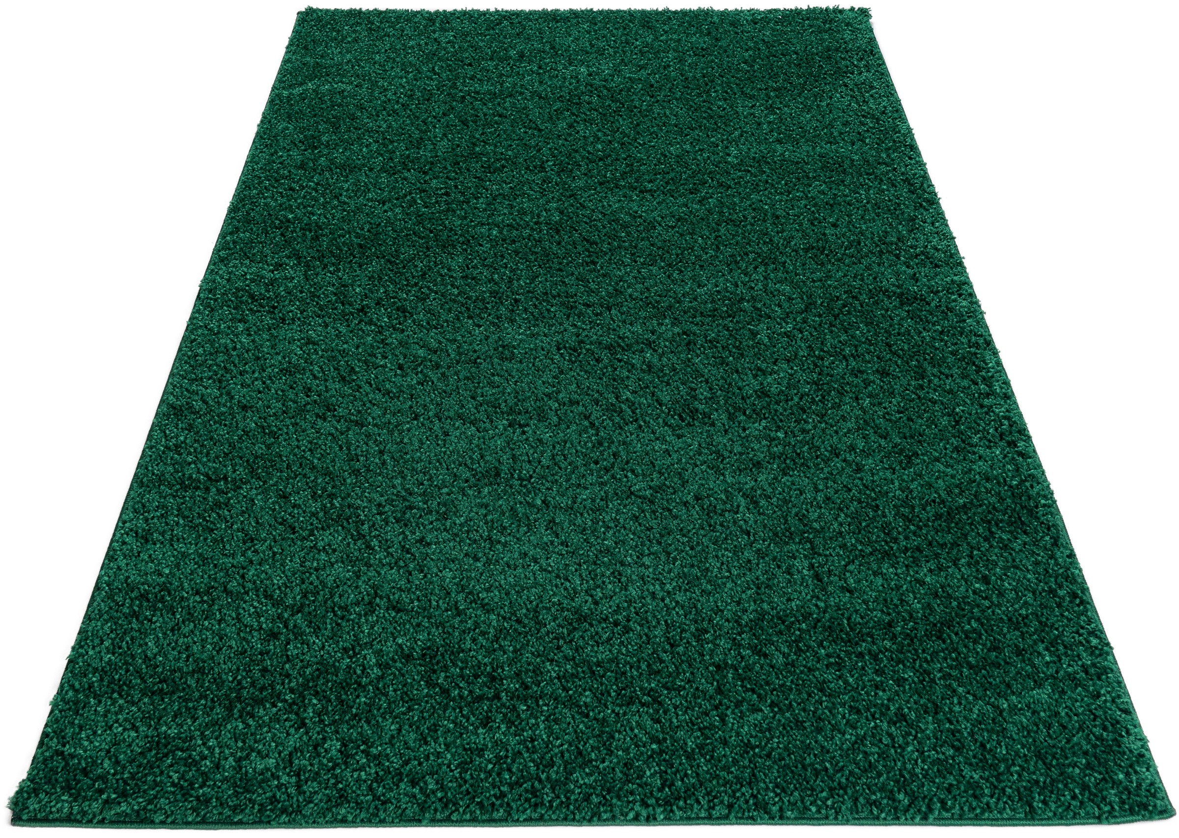 Bruno Banani Hochflor-Teppich "Shaggy Soft" rechteckig 30 mm Höhe gewebt, U günstig online kaufen