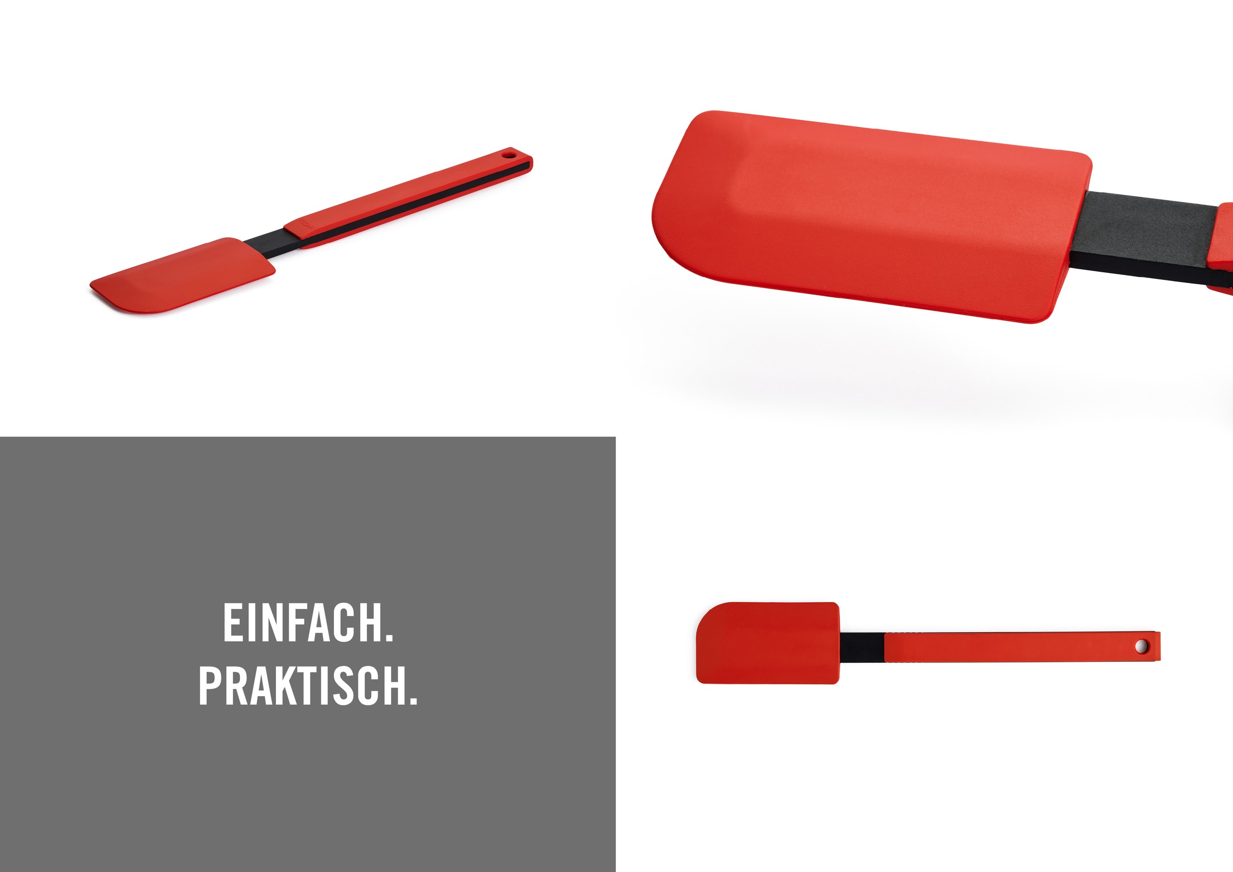 WOLL Teigschaber »Cook it«, (1 tlg.), aus hochwertigem Kunststoff und Silikon
