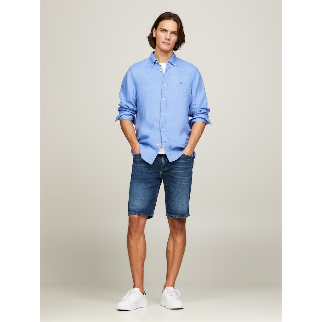 Tommy Hilfiger Jeansshorts »BROOKLYN SHORT STR«, Fade-Effekt vorne und hinten