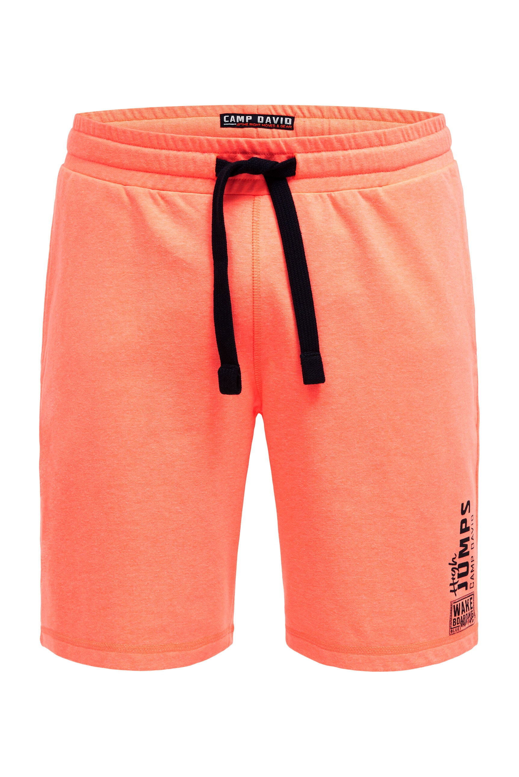CAMP DAVID Sweatshorts  mit Elastikbund & seitlichen Taschen