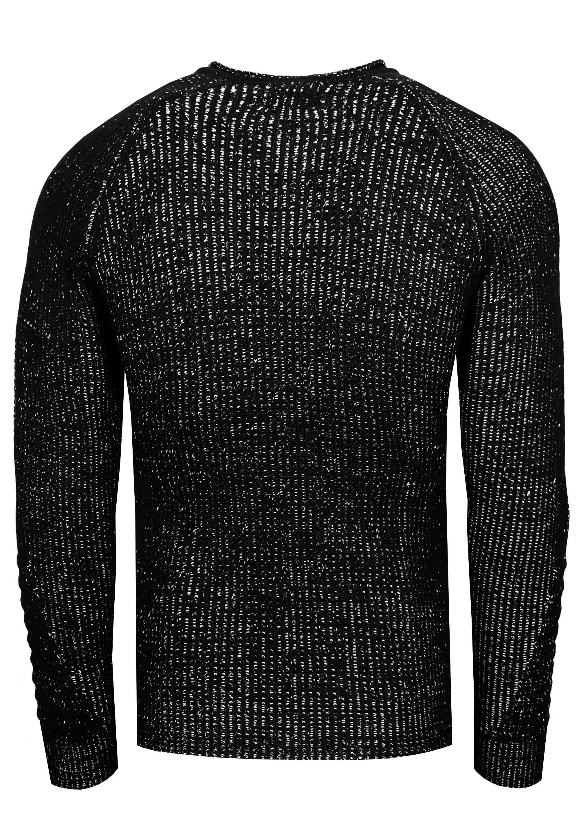 Rusty Neal Strickpullover, mit ausgefallenem Strickmuster