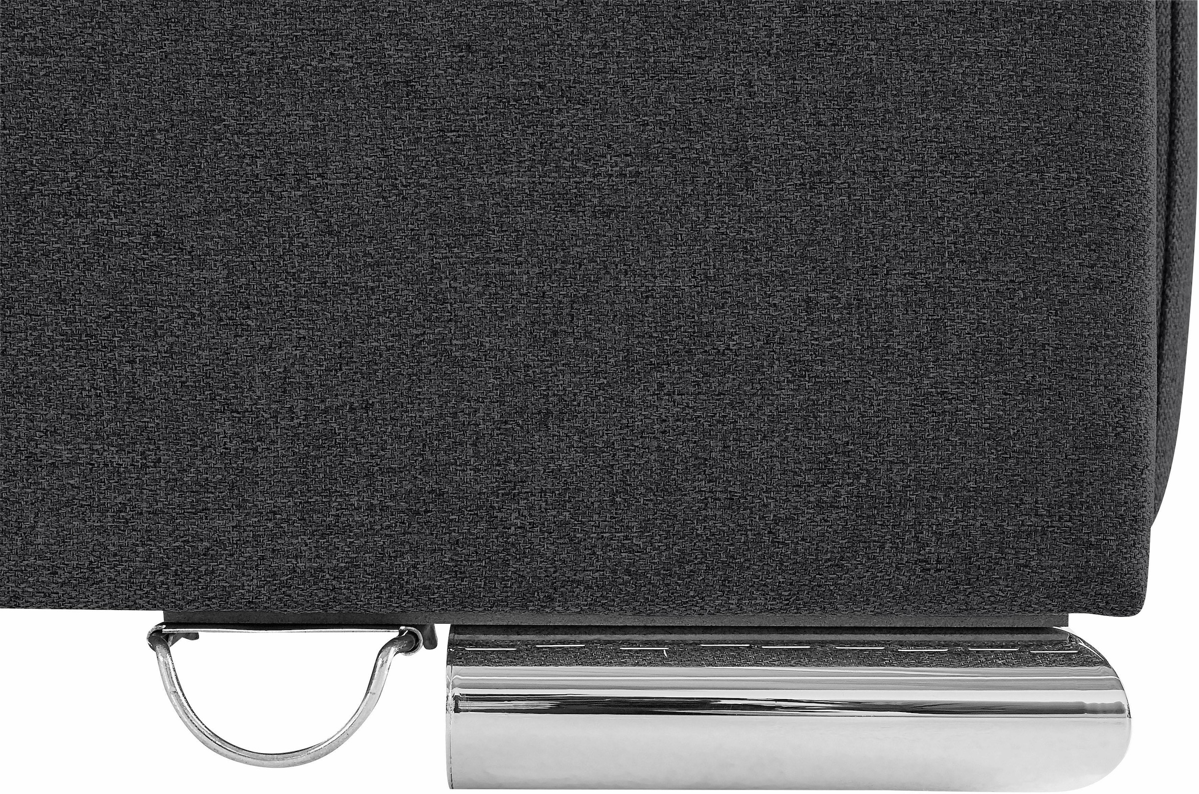 Home affaire Ecksofa »Night & Day L-Form, B: 324 cm, Dauer-Schlaffunktion und Armlehne« Bettfunktion & Bettkasten, Boxspringbett 180x200 cm