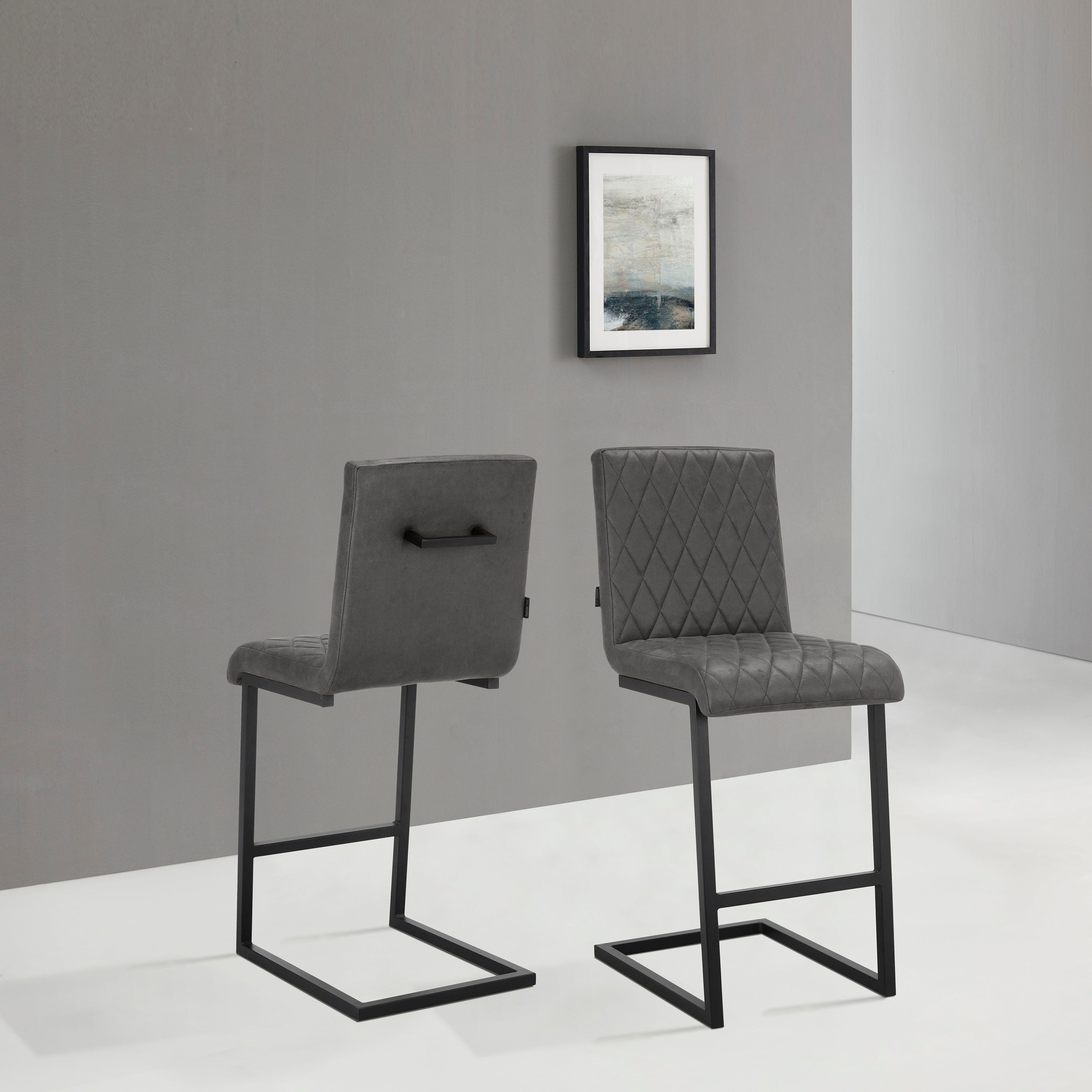 INOSIGN Bistrostuhl "Janelle" () 2 Stk.Sitz und Rücken gepolstert, Nähte am günstig online kaufen