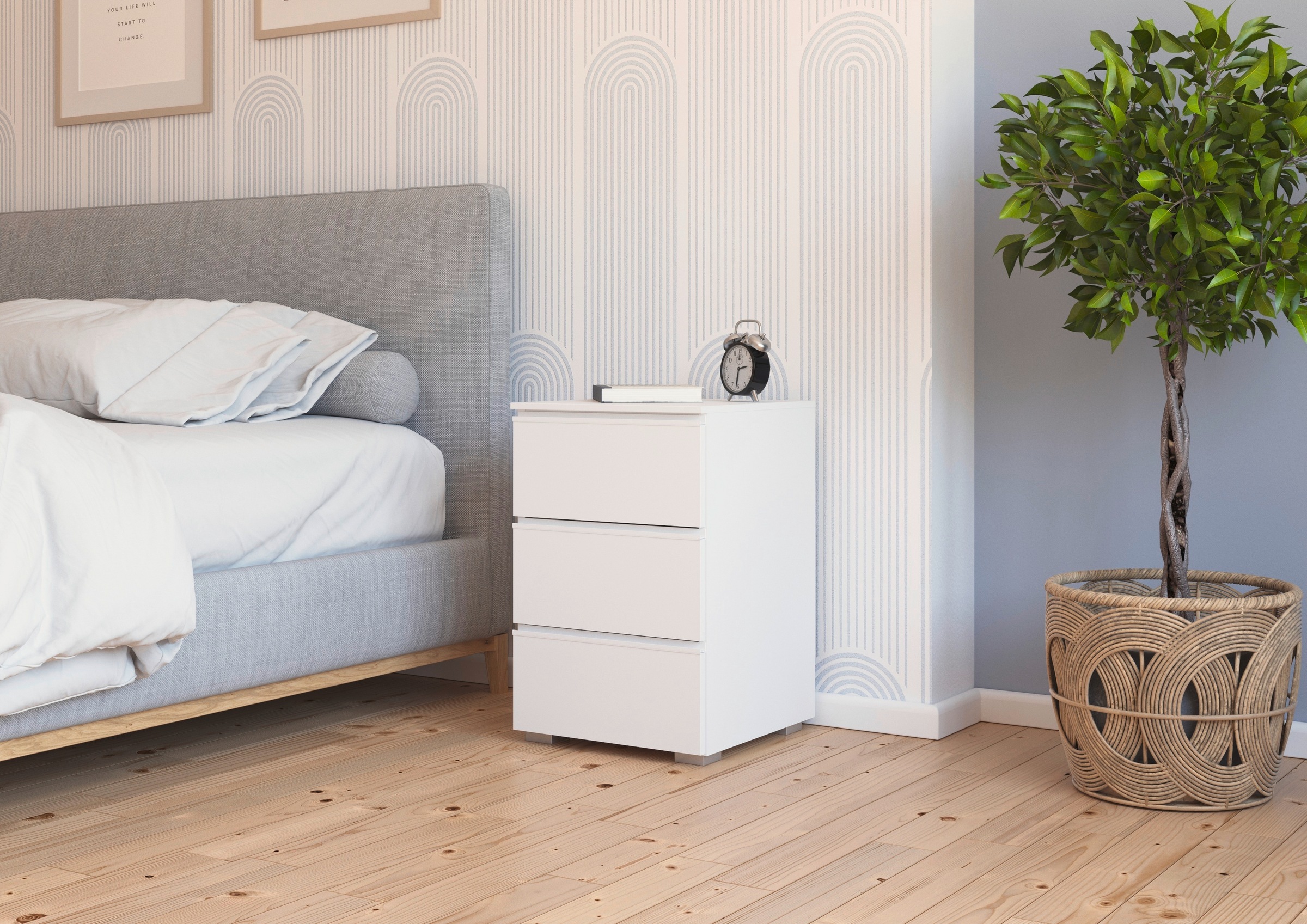 rauch Nachtkommode "Joel" Breite 40 cm, jeweils drei praktische und geräumi günstig online kaufen