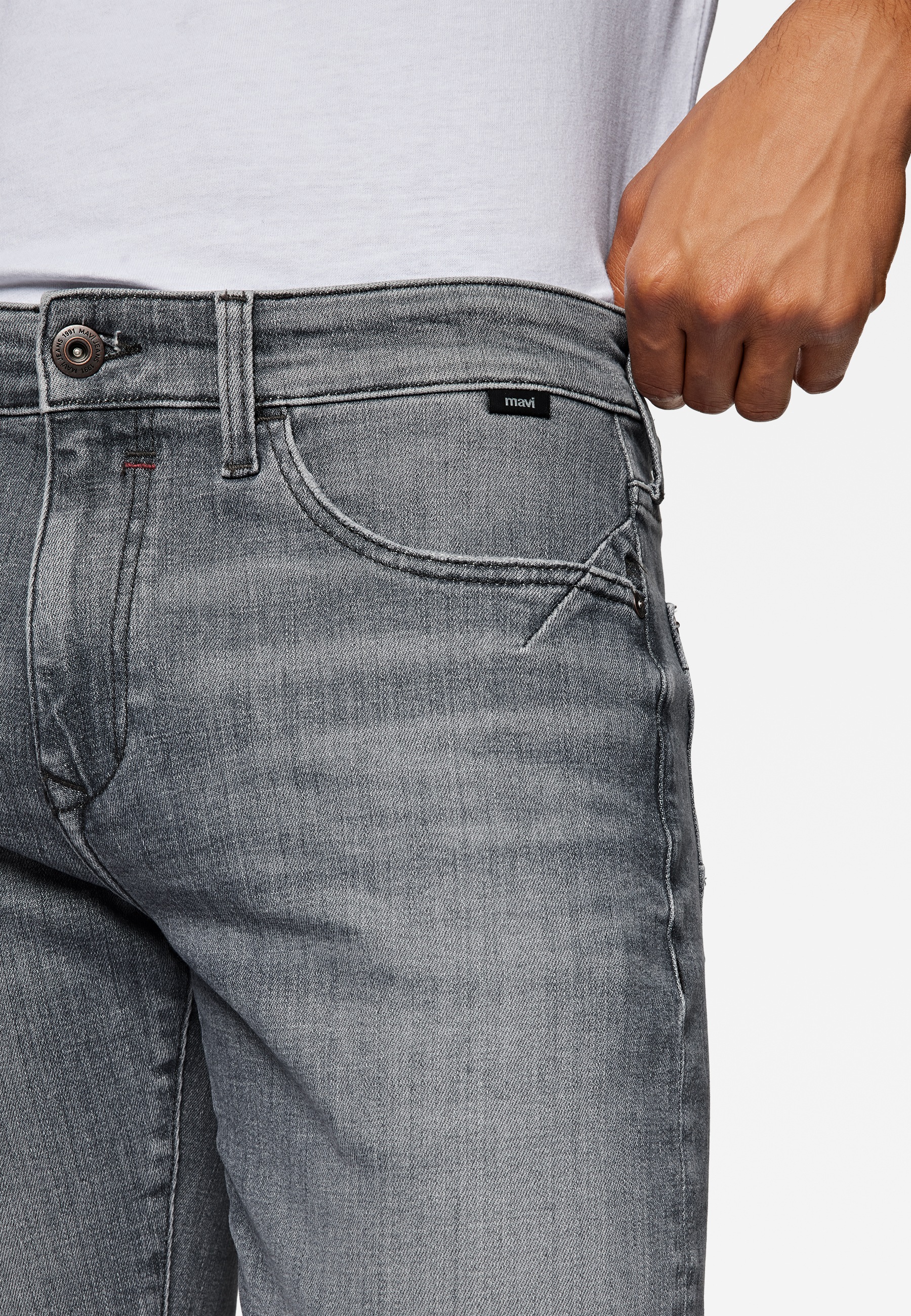 Mavi Straight-Jeans »MARCUS«, Slim Straight Jeans