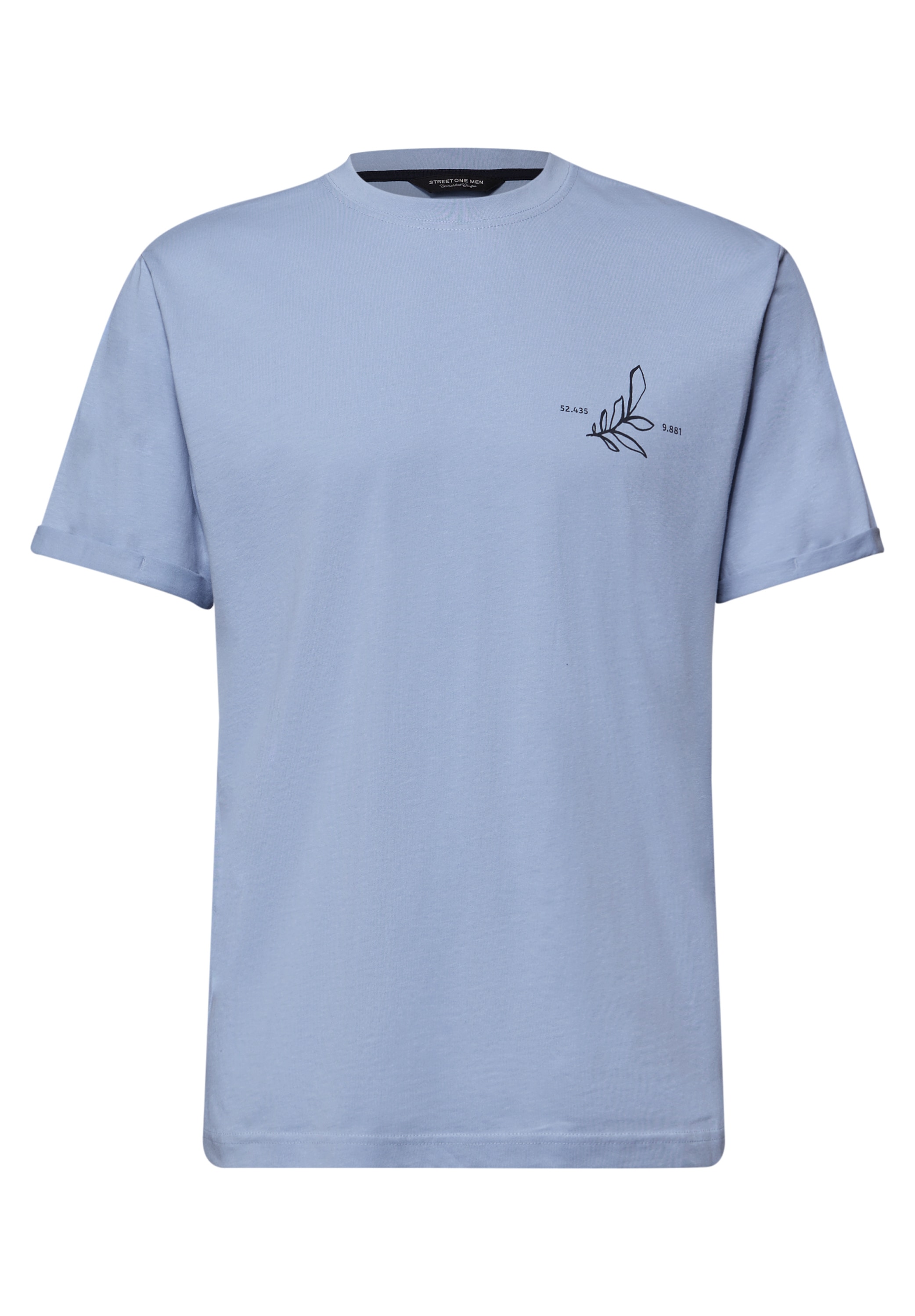 STREET ONE MEN T-Shirt aus reiner Baumwolle