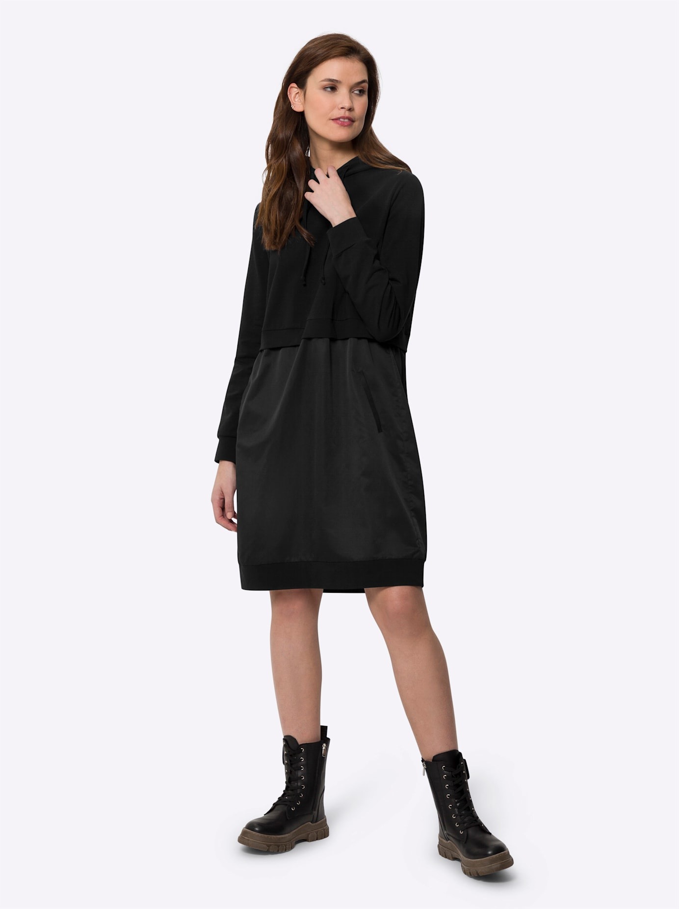 heine Shirtkleid "Shirtkleid" Paspeltaschen günstig online kaufen