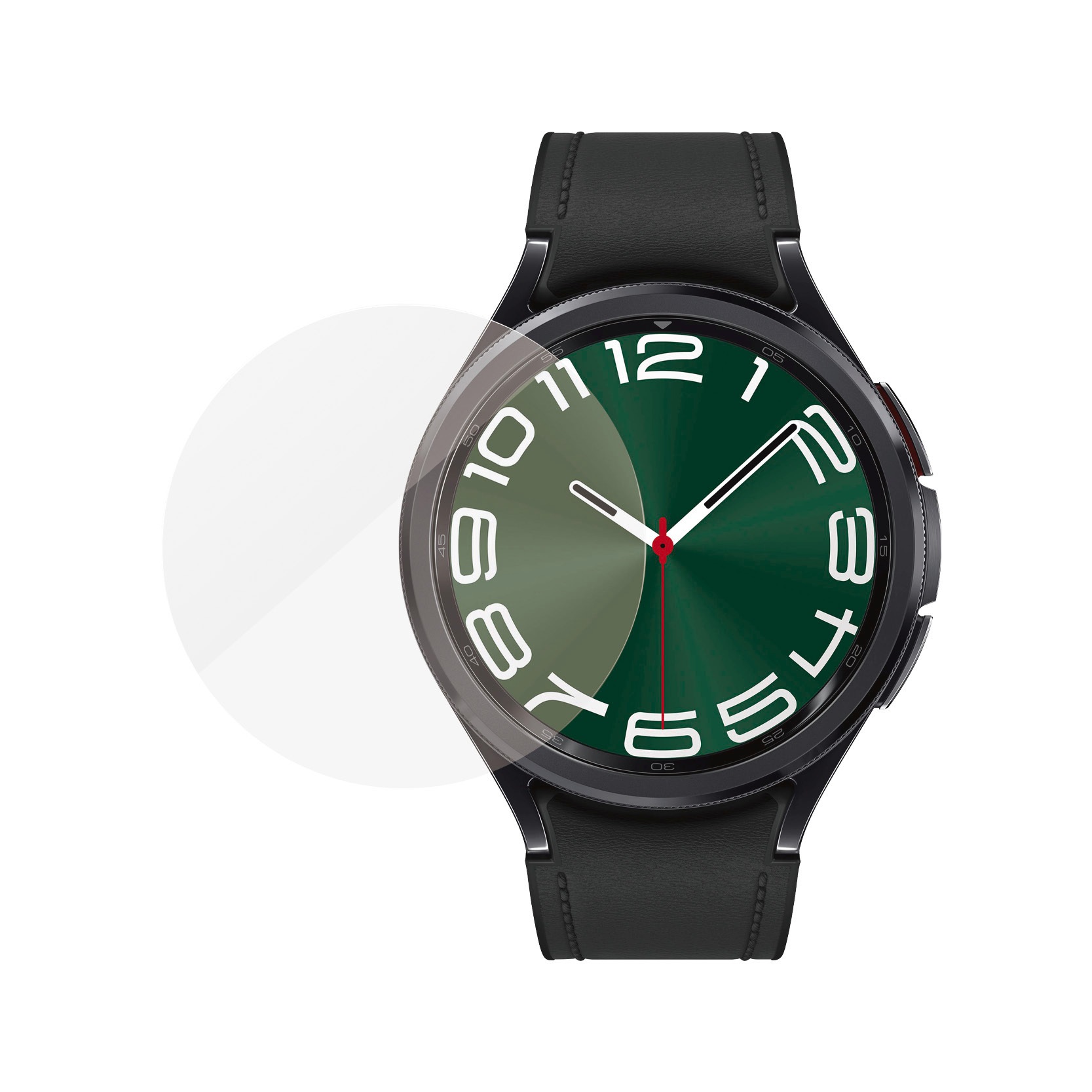 PanzerGlass Displayschutzglas »Screen Protector«, für Samsung Galaxy Watch 6 Classic, 47 mm, Displayschutz, Bildschirmschutz, Schutzfolie, Displayschutzfolie