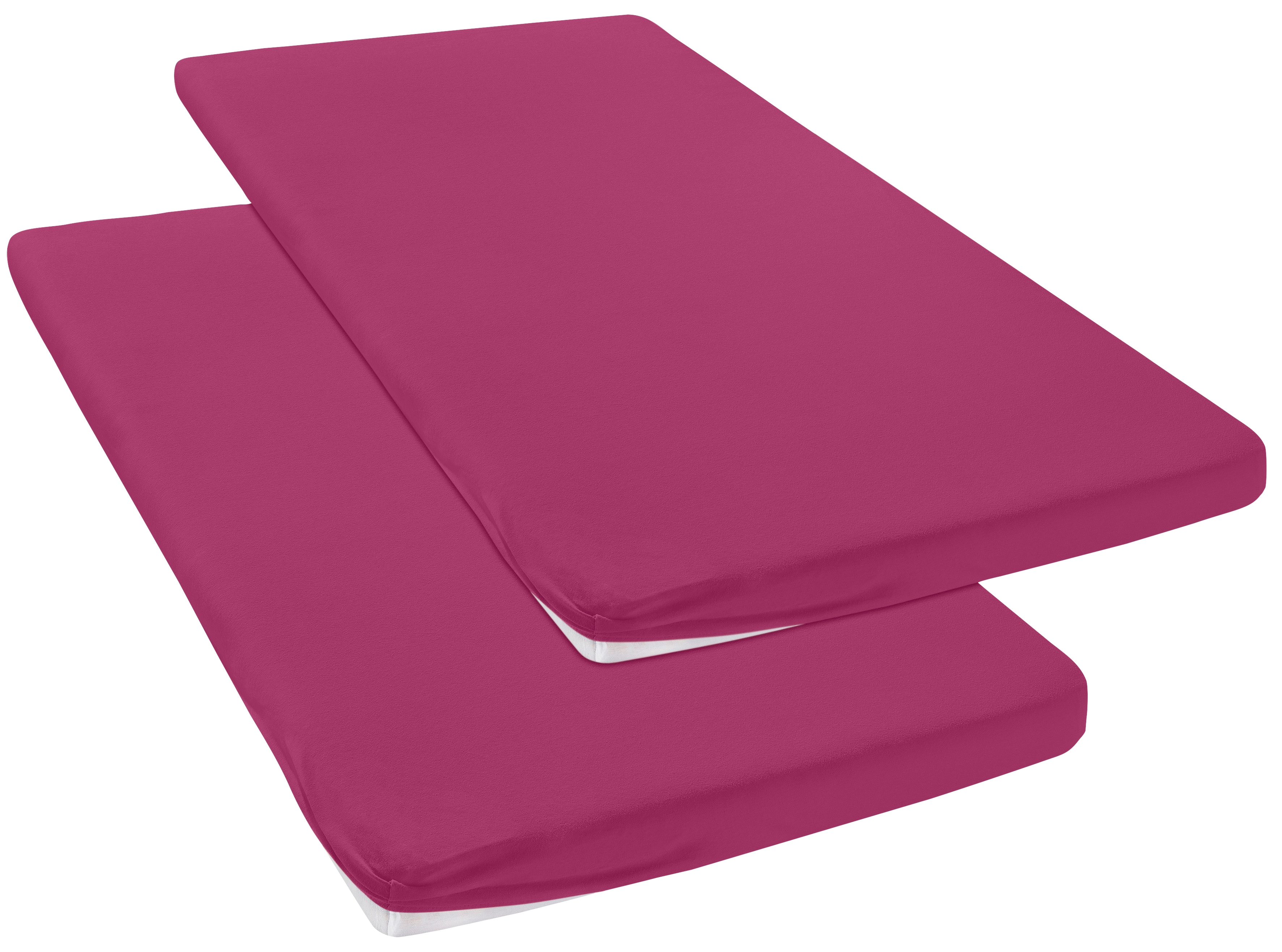 OTTO home Spannbettlaken "Topper Basic, in Gr. 90x200, 140x200 oder 180x200 cm" Baumwolle, Matratzen bis 8 cm Höhe, Bettlaken, Spannbetttuch, Laken