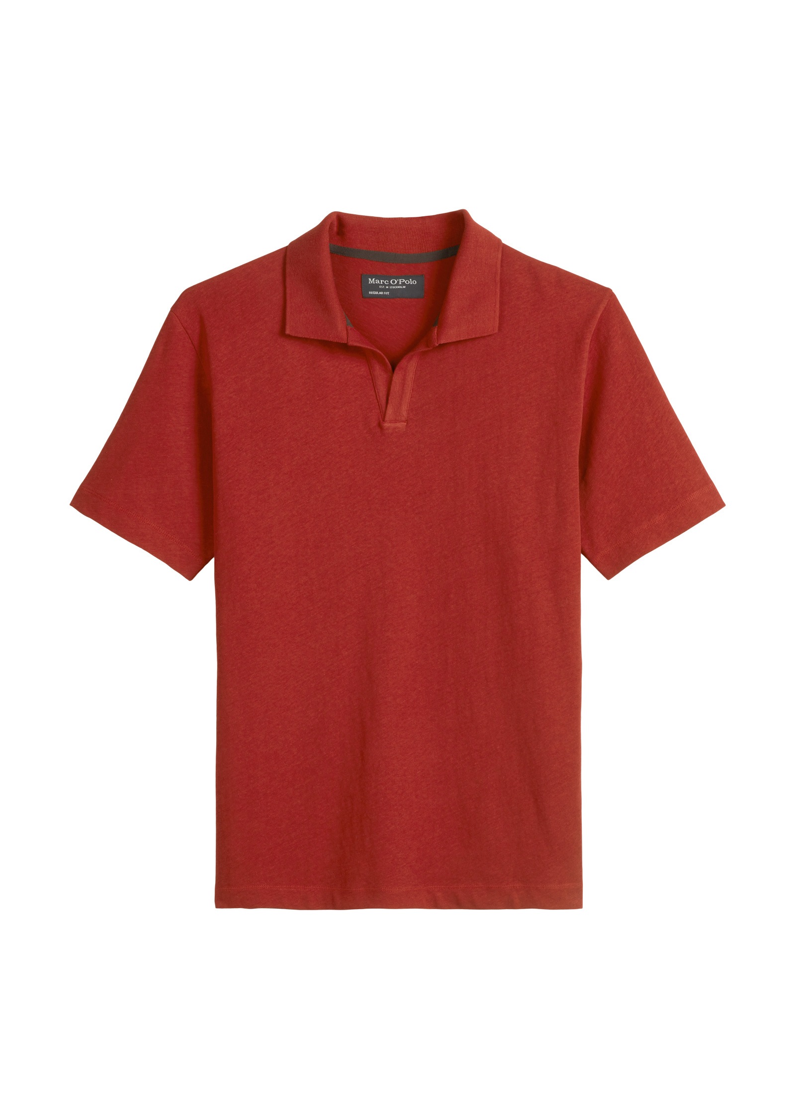 Marc O'Polo Poloshirt »aus Bio-Baumwolle und Leinen«