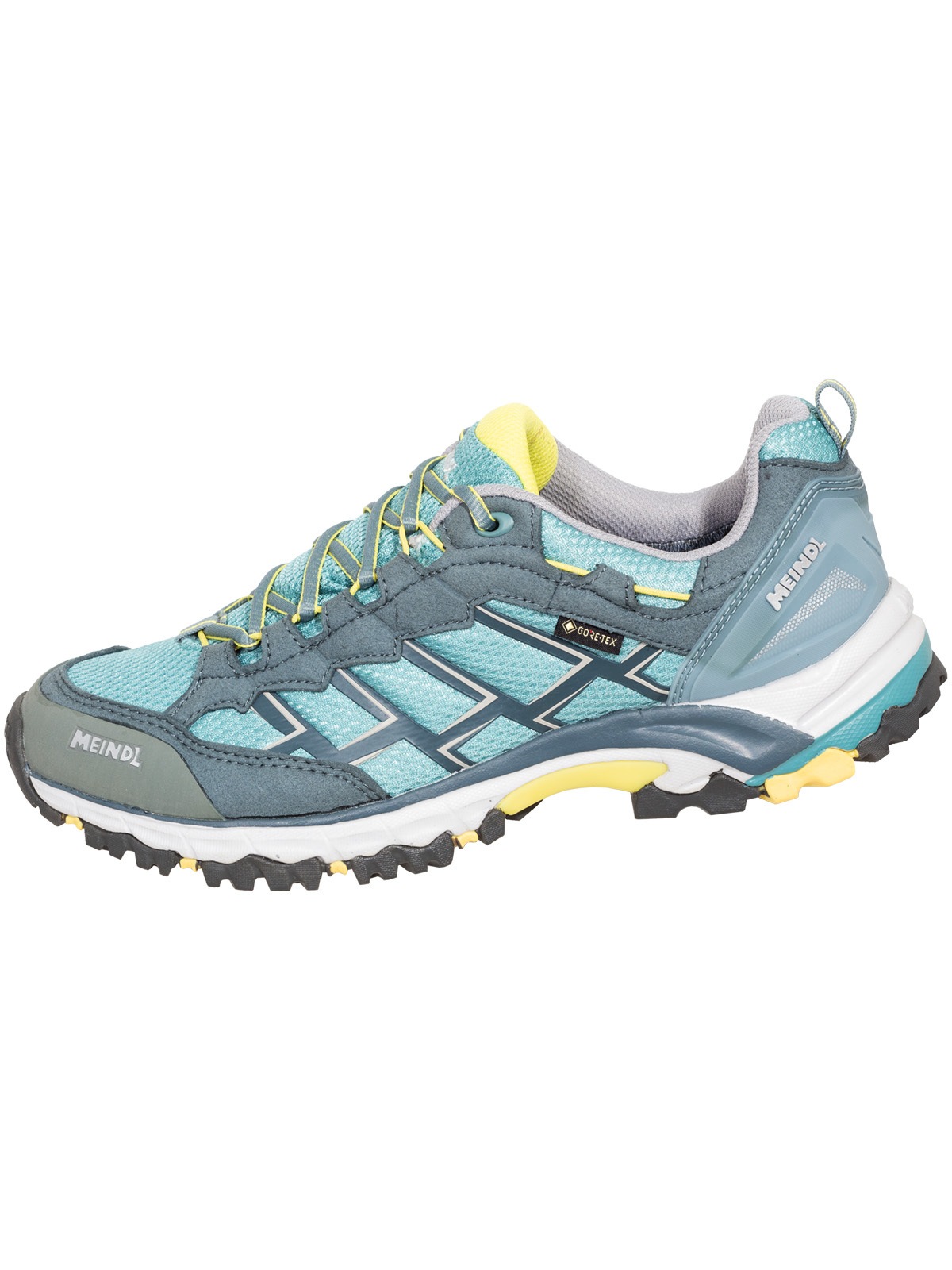 MEINDL Damen Wanderschuh "Wanderschuhe Meindl Caribe Lady GTX", Gr. 5,5, grau, Obermaterial: 100% Synthetik synthetic., Schuhe