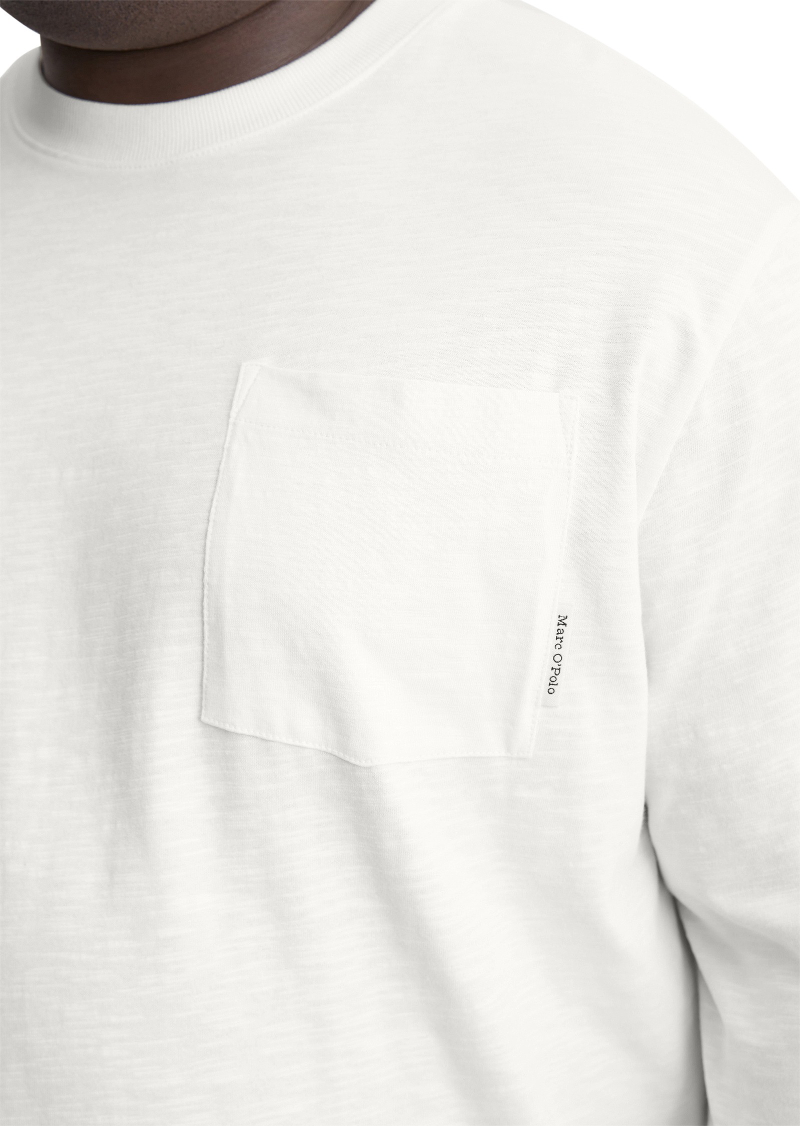 Marc O'Polo Langarmshirt »in Heavy-Slub-Jersey-Qualität«
