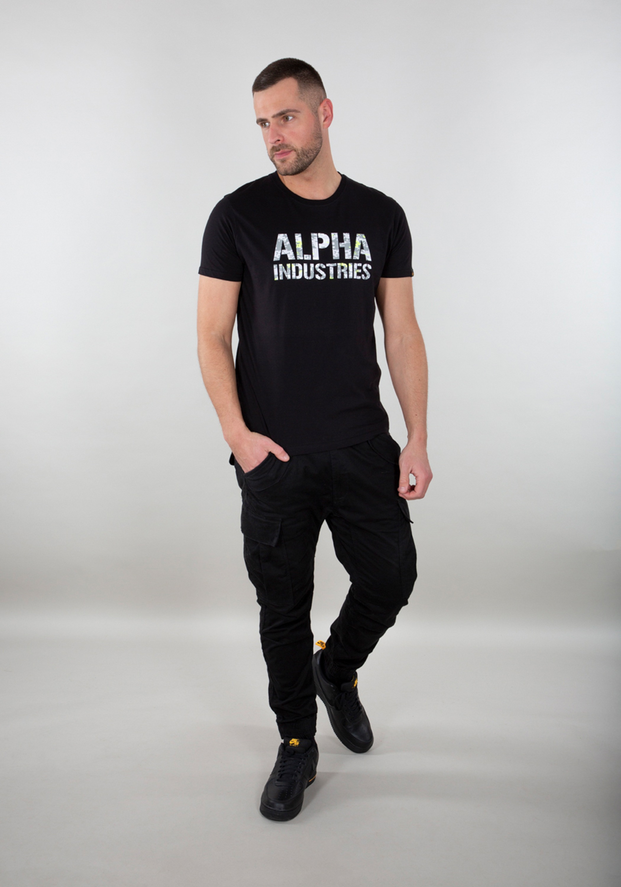 Alpha Industries T-Shirt "Alpha Industries Men - T-Shirts Alpha Camo Print günstig online kaufen