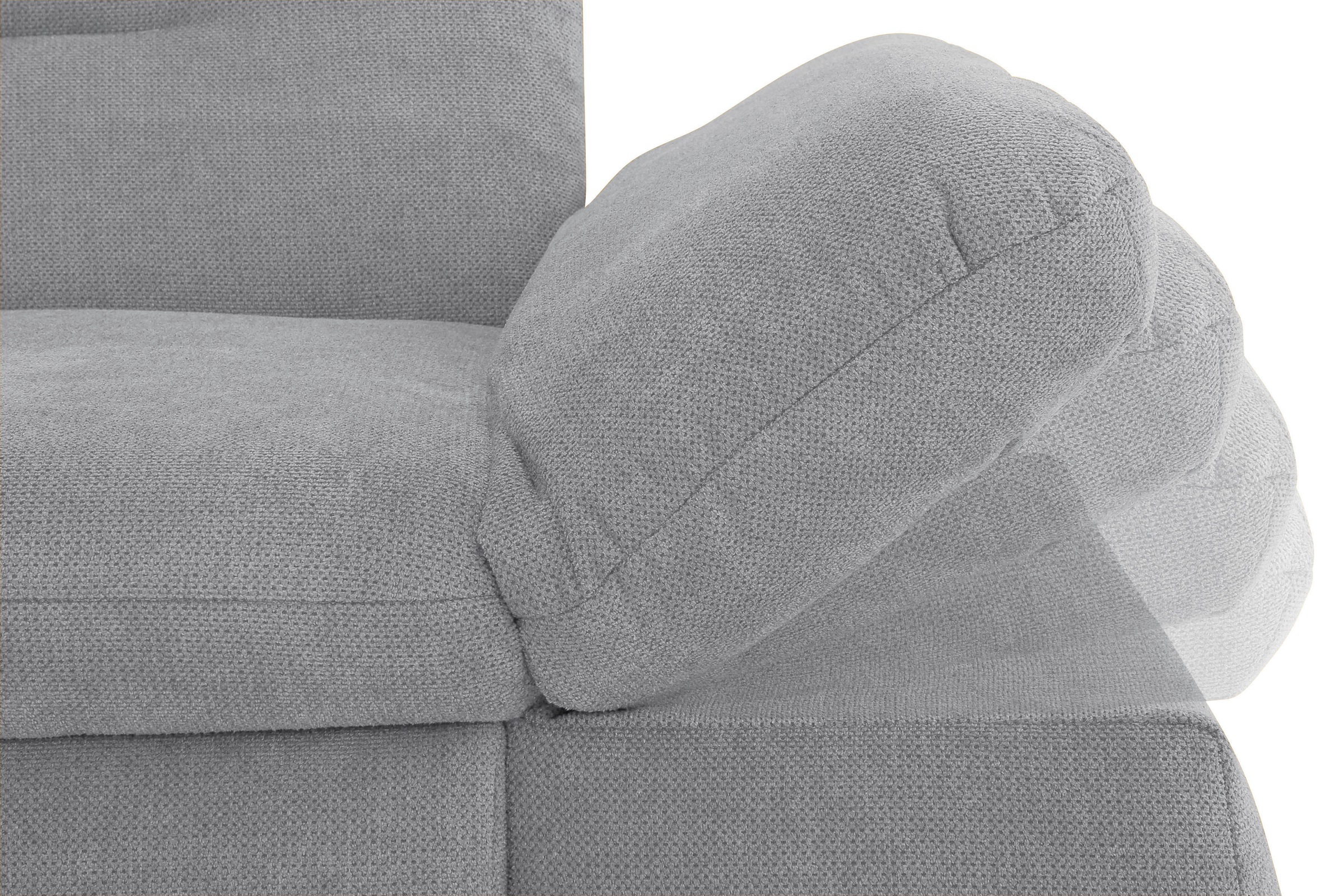 INOSIGN Ecksofa »Avesa L-Form«, Wahlweise mit Armteilvertsellung und Bettfunktion, B/T/H: 300/172/80cm