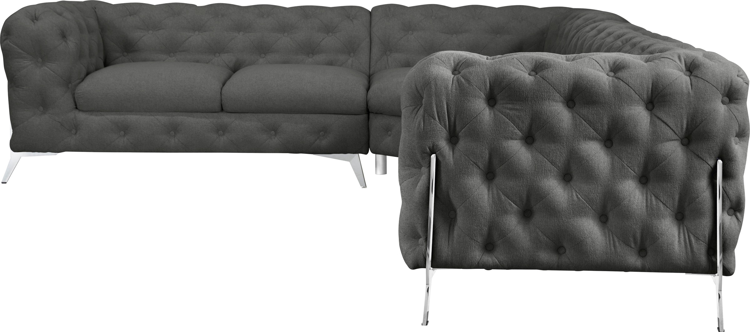 Home Affaire Amaury Ecksofa Grau 323cm 9