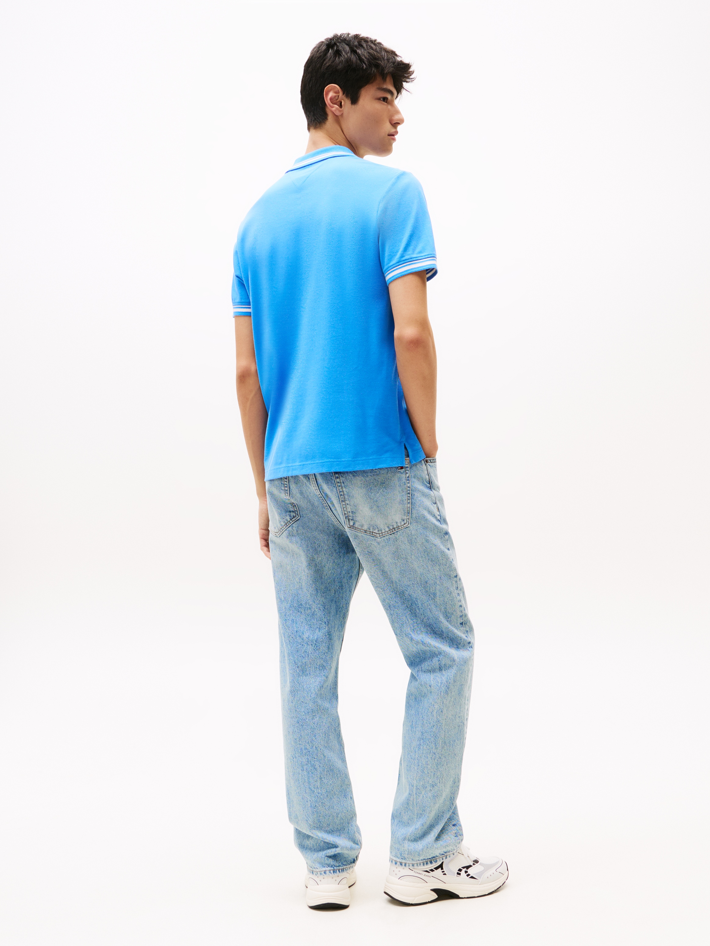 Tommy Jeans Poloshirt »TJM REG TIPPED POLO EXT«, Mit Rundhalsausschnitt
