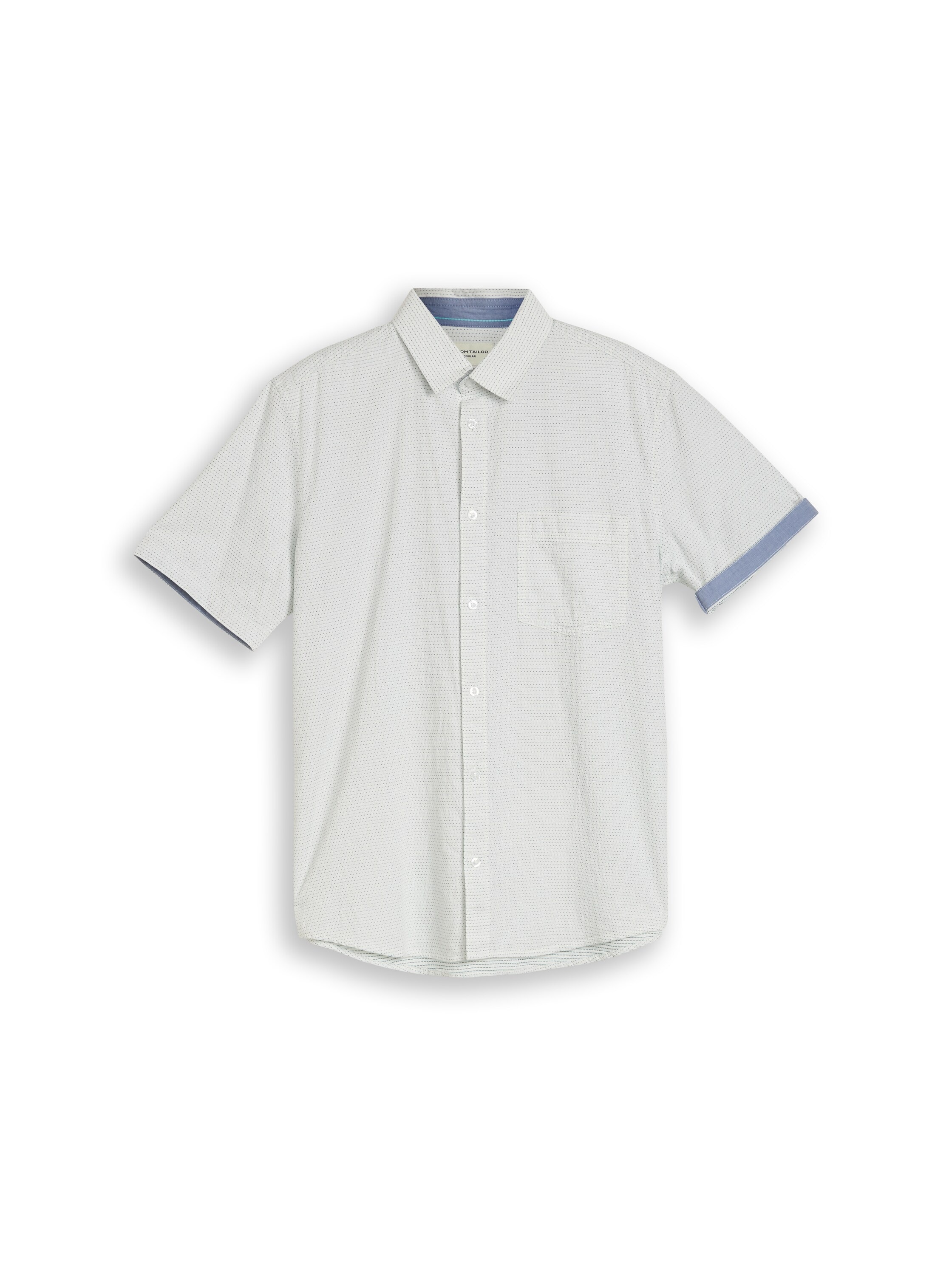 TOM TAILOR Kurzarmhemd mit Minimalprint