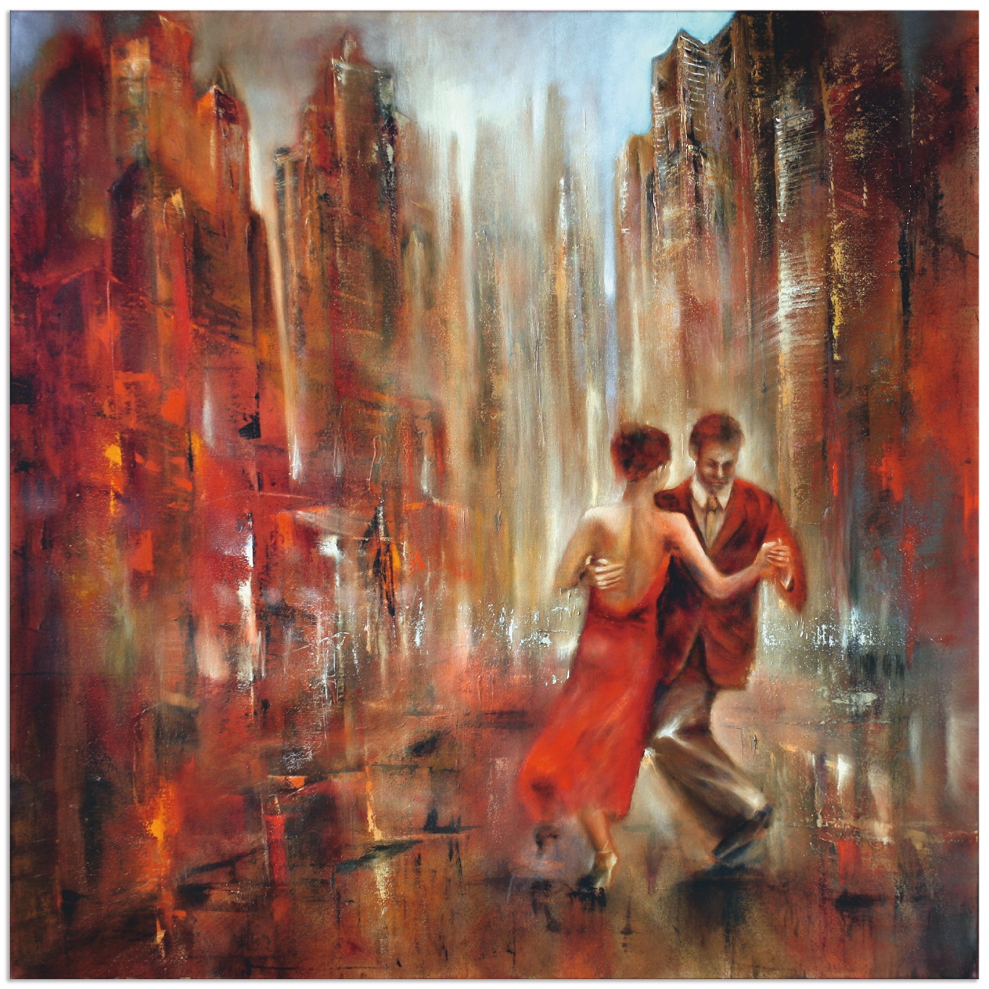 Artland Wandbild "Tango", Sport, (1 St.), als Alubild, Outdoorbild, Leinwandbild, Poster in verschied. Größen