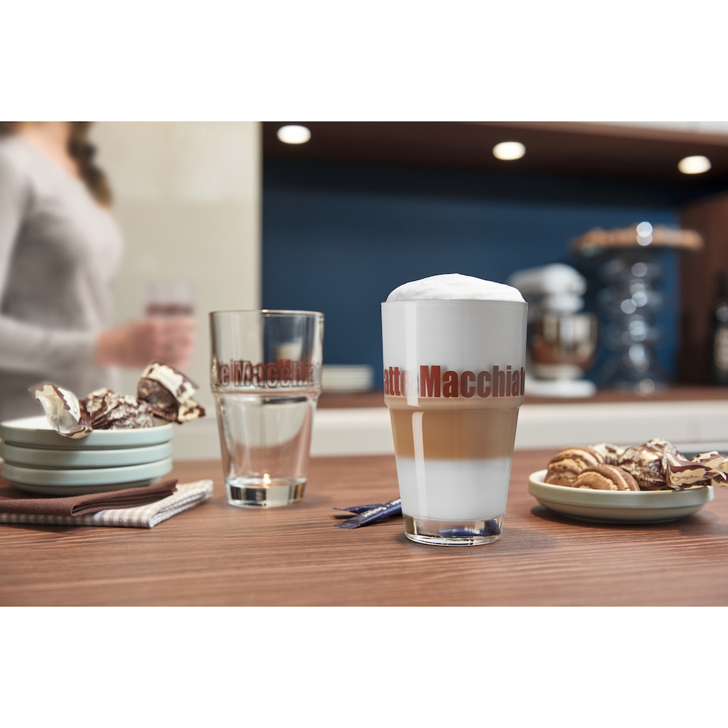 LEONARDO Latte-Macchiato-Glas »Solo«, (Set, 6 tlg.)