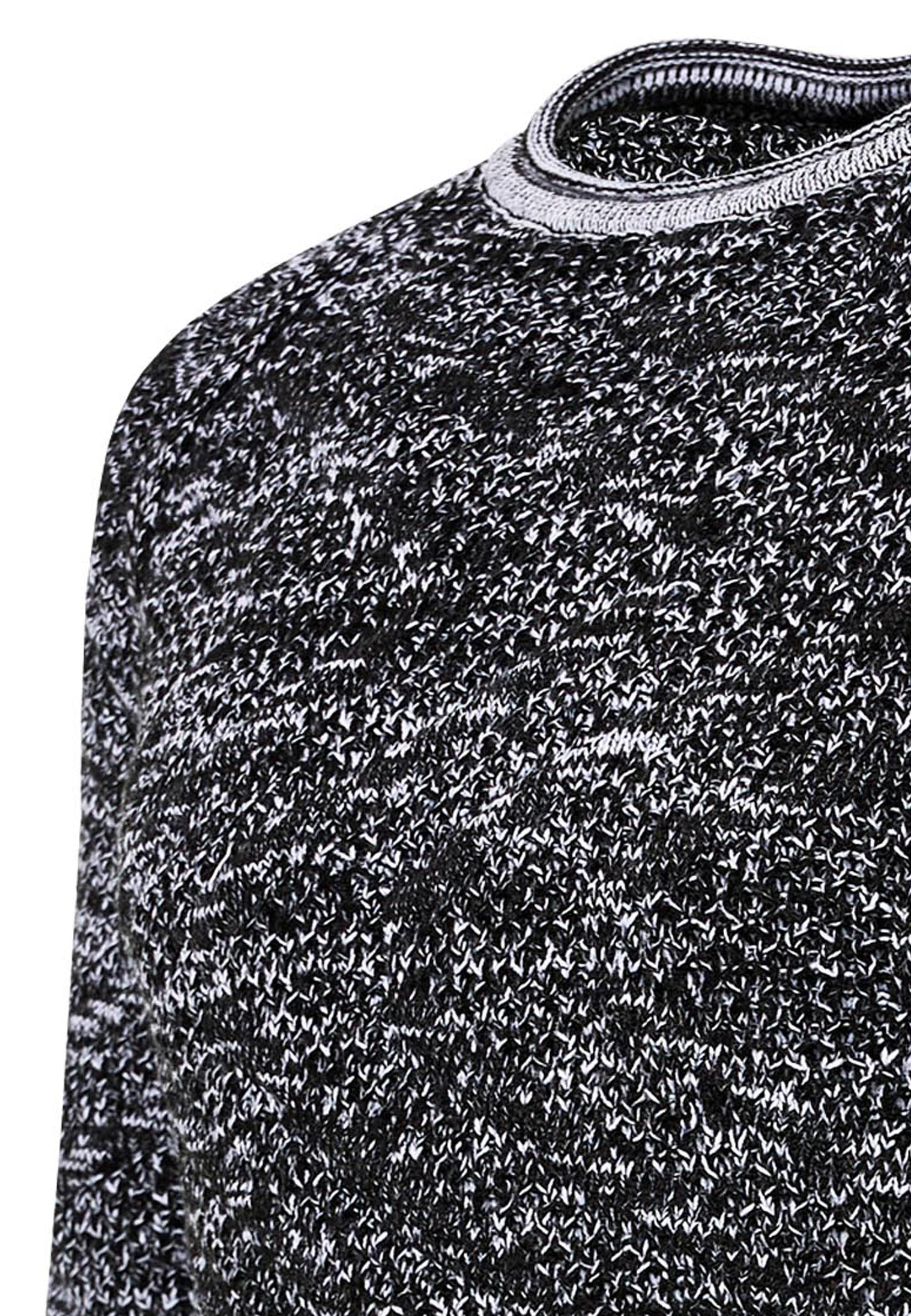 Rusty Neal Strickpullover, mit stylischem Muster