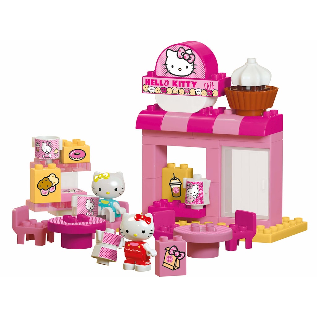 BIG Spielbausteine »BIG-Bloxx Hello Kitty Café«, (45 St.)