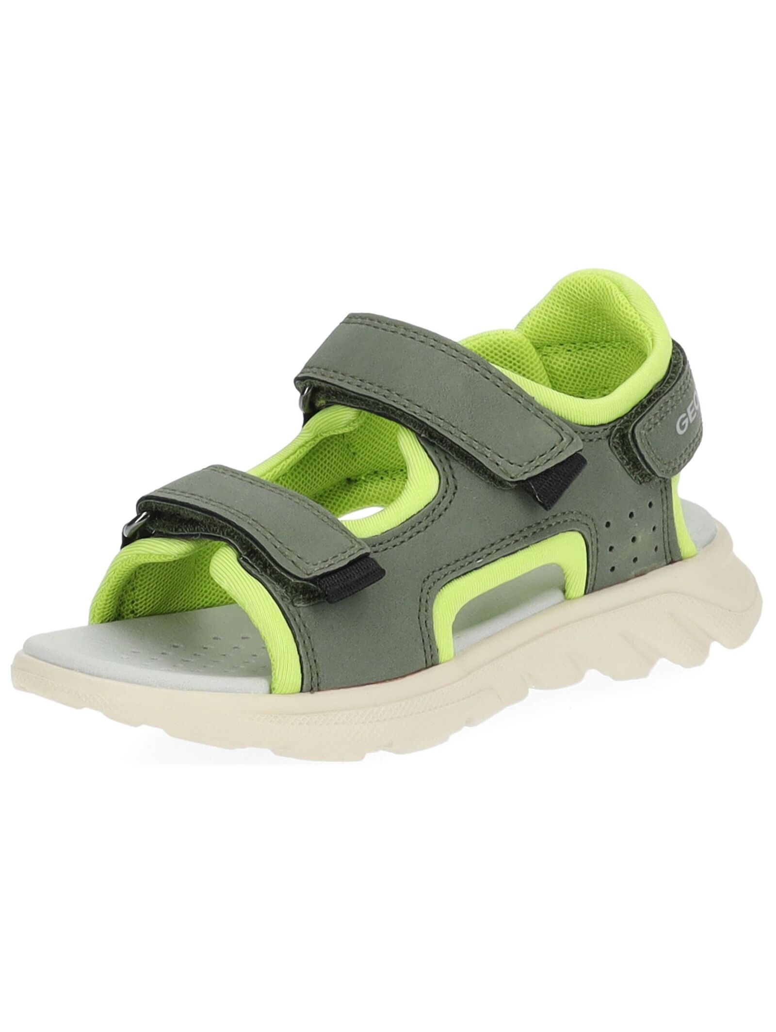 Geox Sandale "Geox Sandalen Lederimitat/Textil" günstig online kaufen