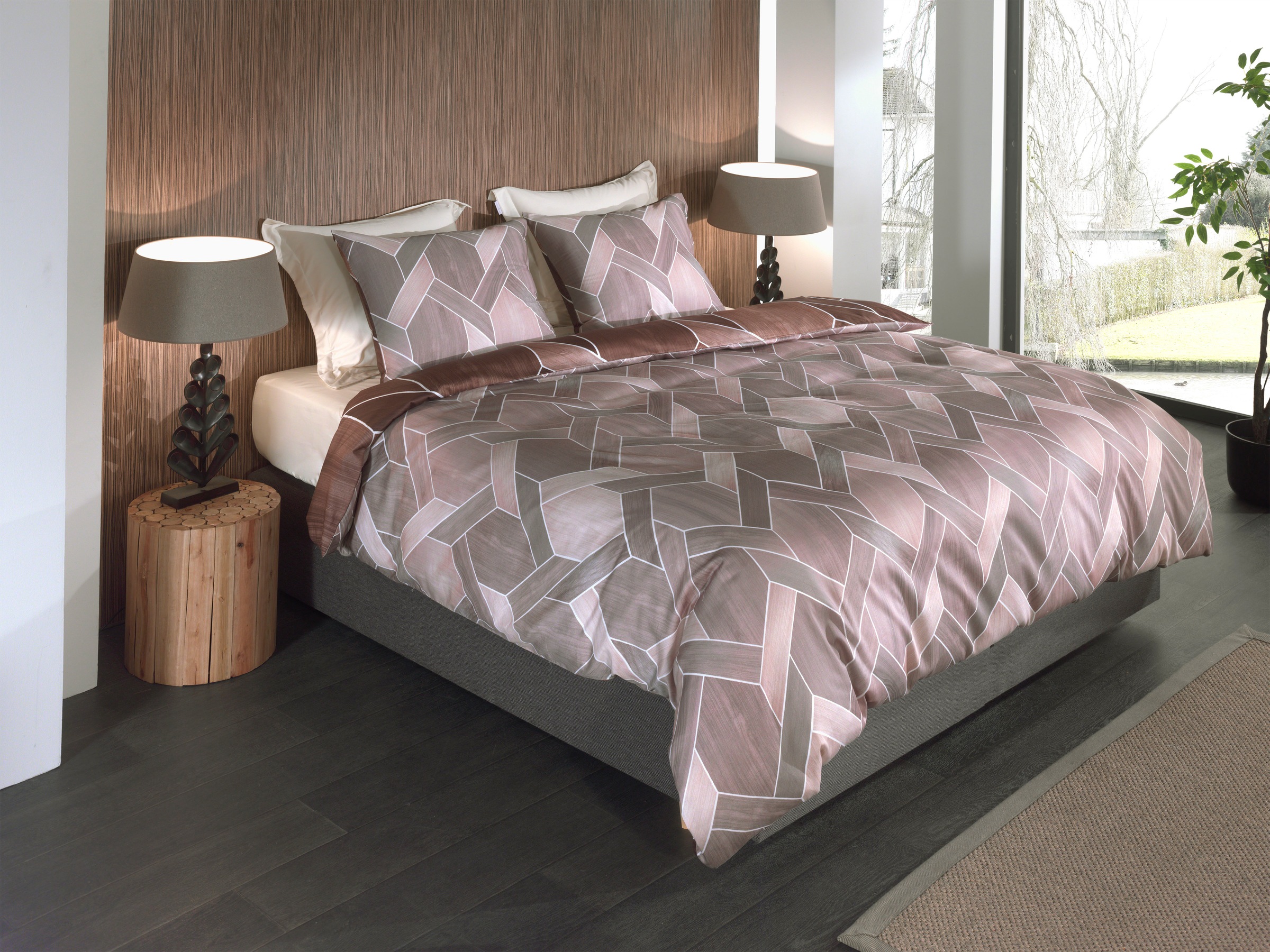 Heckett & Lane Wendebettwäsche "Murdock" 2 Stk. 100% Baumwolle, hochwertige günstig online kaufen