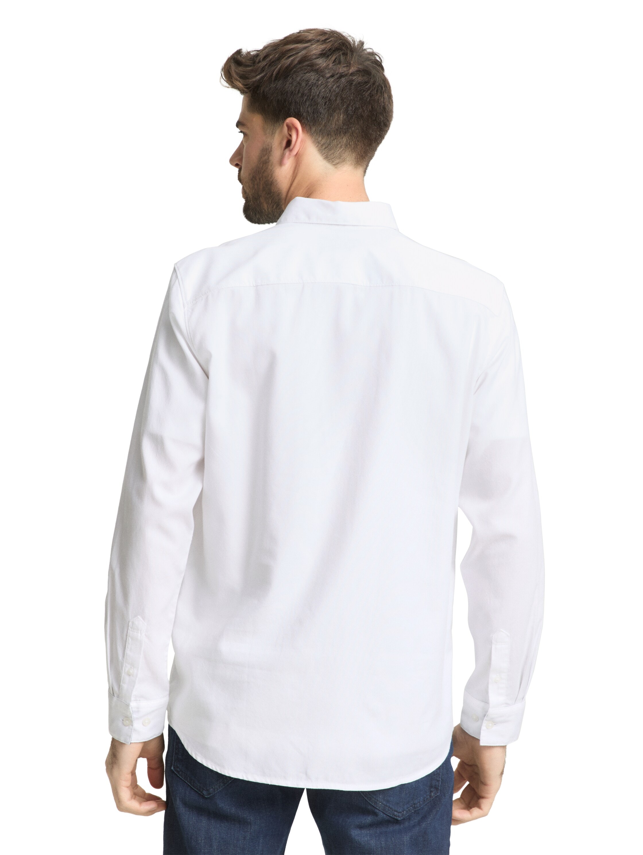 TOM TAILOR Langarmhemd mit Manschetten