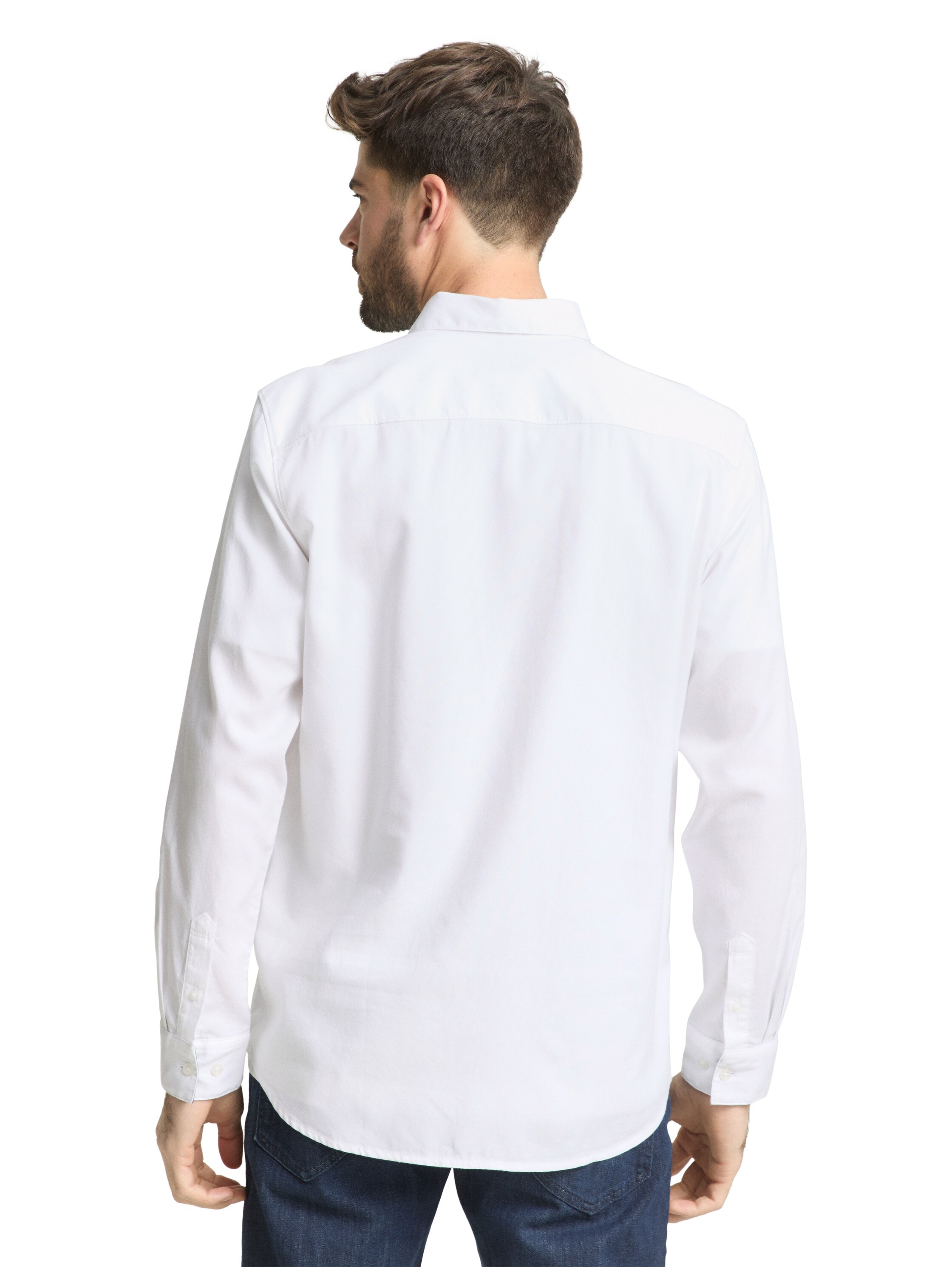 TOM TAILOR Langarmhemd mit Manschetten günstig online kaufen