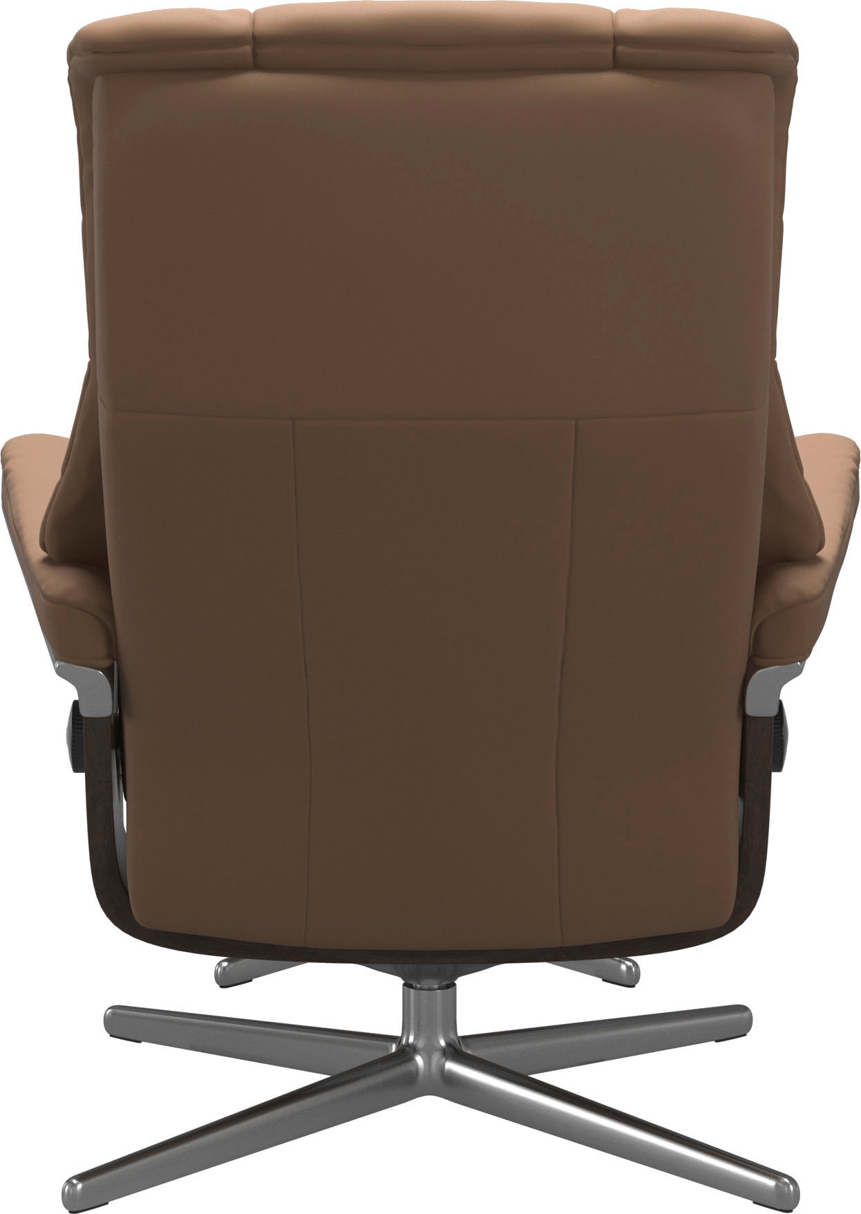 Thumbnail - Stressless "Mayfair" Set, Relaxsessel mit Hocker, mit Hocker, mit Cross Base, Größe S, M & L, Holzakzent Wenge