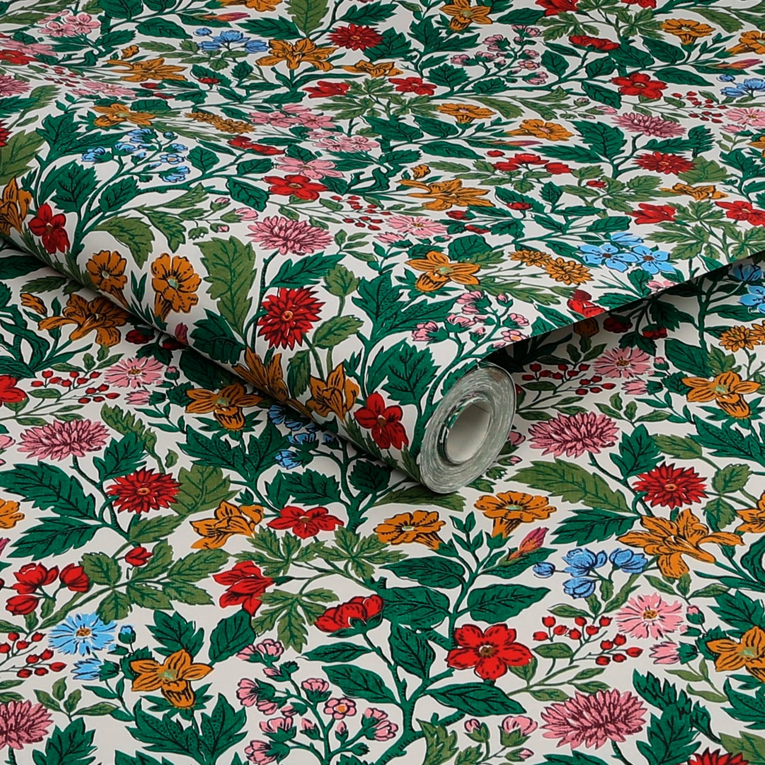 Joules Vliestapete »Arts and Crafts Floral Rainbow«, floral, floral