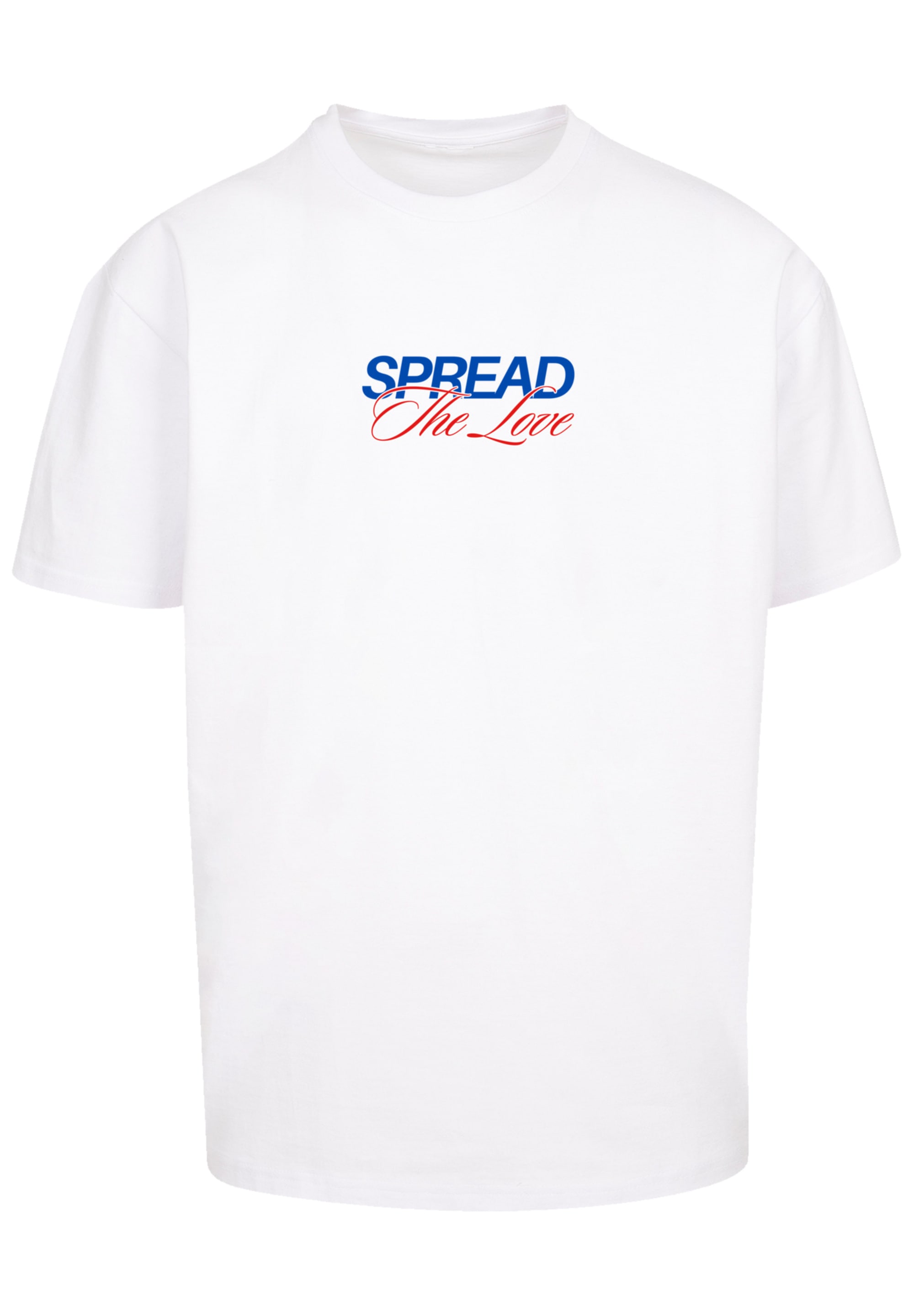 F4NT4STIC T-Shirt »Spread The Love Valentinstag Streetwear Front«, Premium Qualität