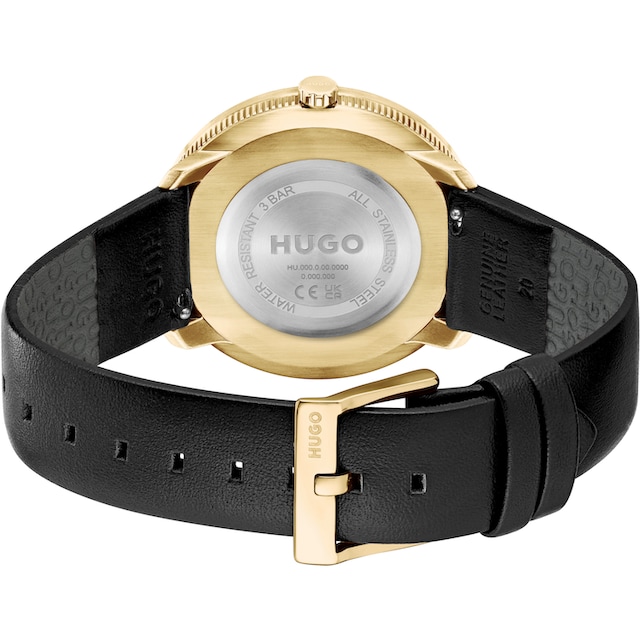 HUGO Quarzuhr »#FLUID, 1520026«, (Set, 2 tlg., Uhr mit Wechselband), ideal  auch als Geschenk ▷ für | BAUR