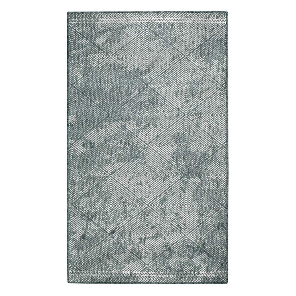 Carpet City Outdoorteppich »DUO RUG 5845«, rechteckig, 5 mm Höhe, Wendeteppich Wetterfest In- & Outdoor, Balkon, Terrasse, Wohnzimmer